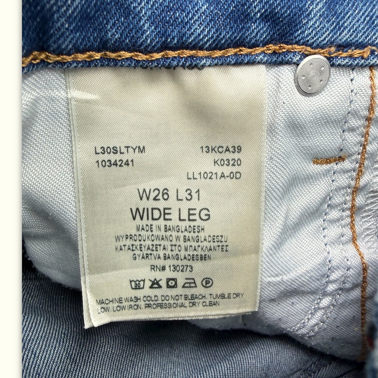Lee Jean Baggy Femme Downtown girl – W26