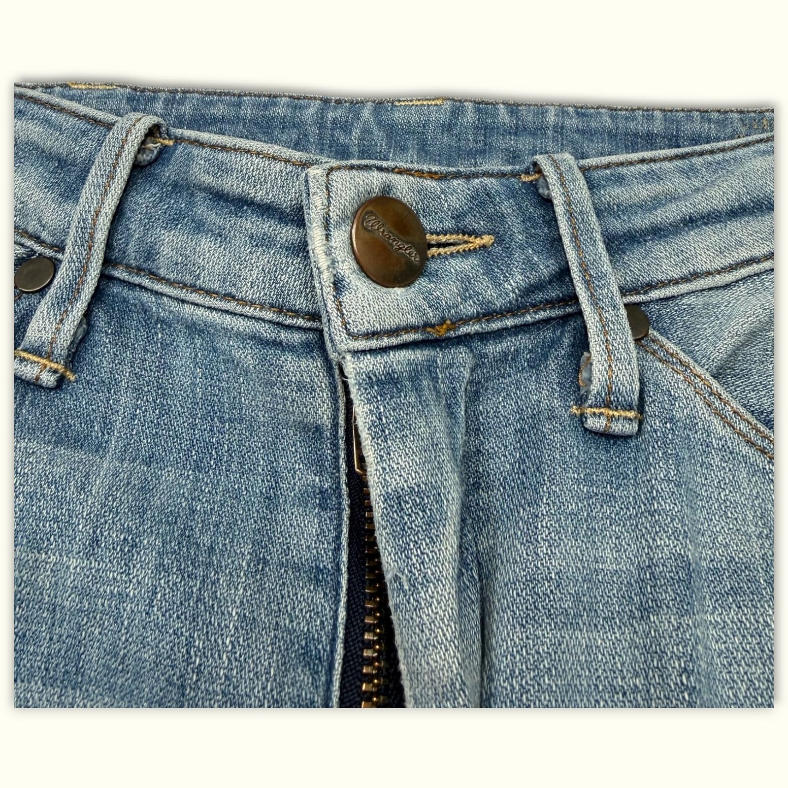 Wrangler Jean Évasé Femme 2000s Boho revival – W30