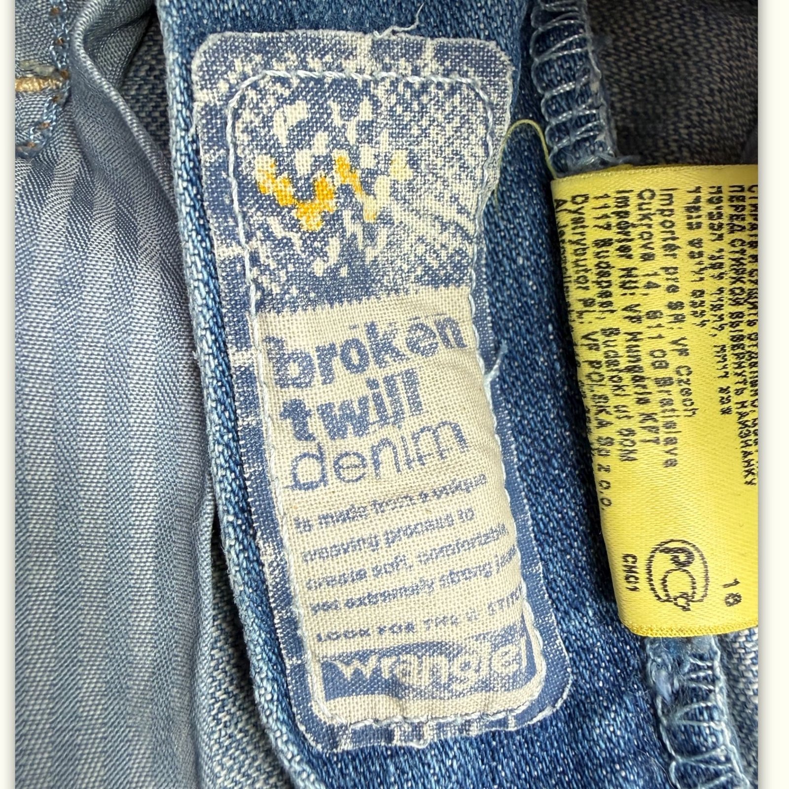 Wrangler Jean Évasé Femme 2000s Boho revival – W30