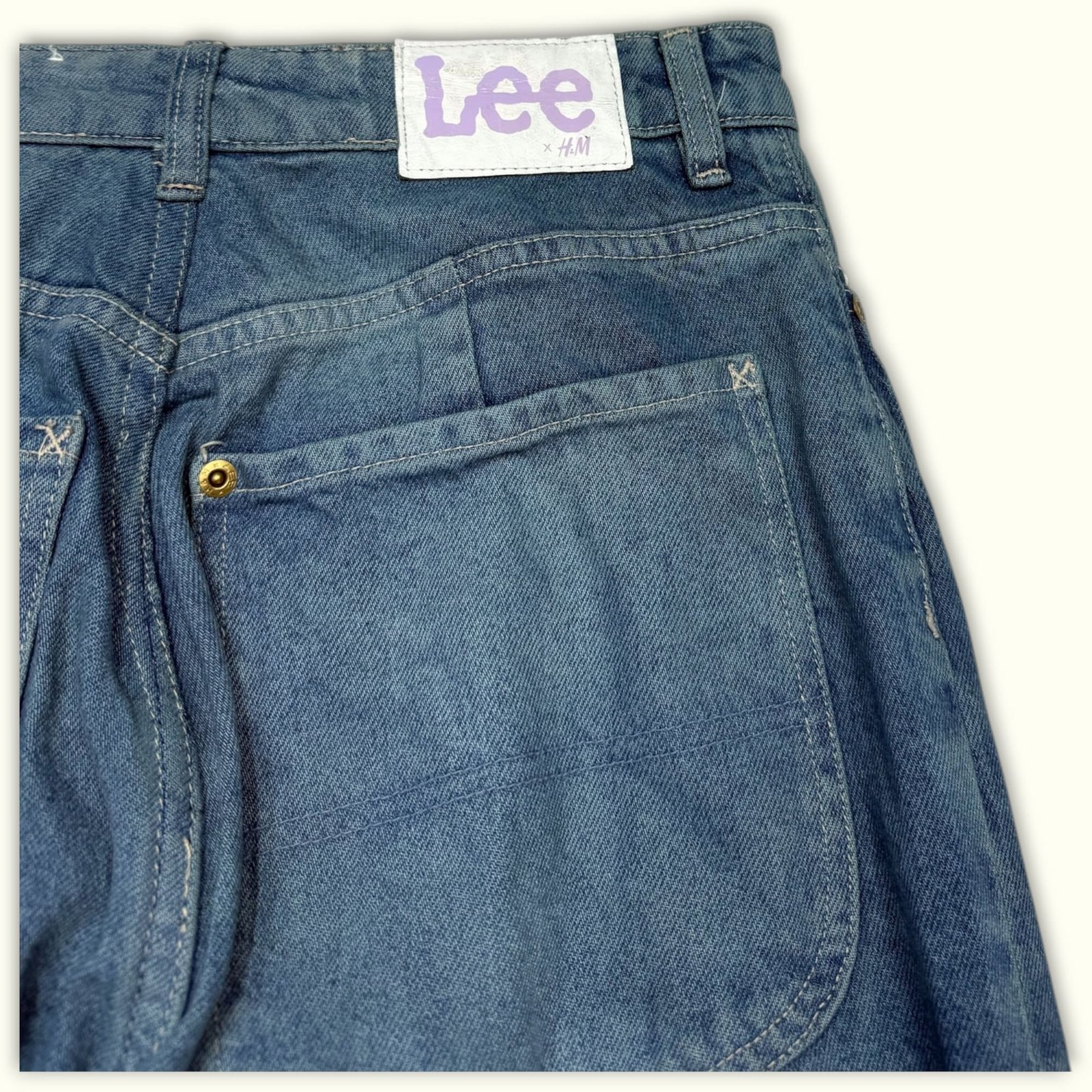 Lee Jean Baggy Femme 2020s Streetwear – W26