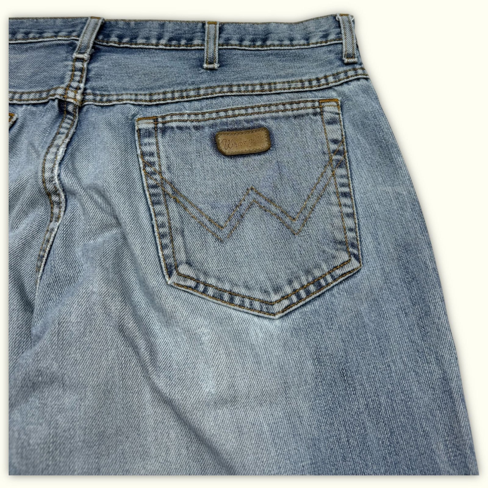 Wrangler Jean Regular Homme 2000s Western – W38