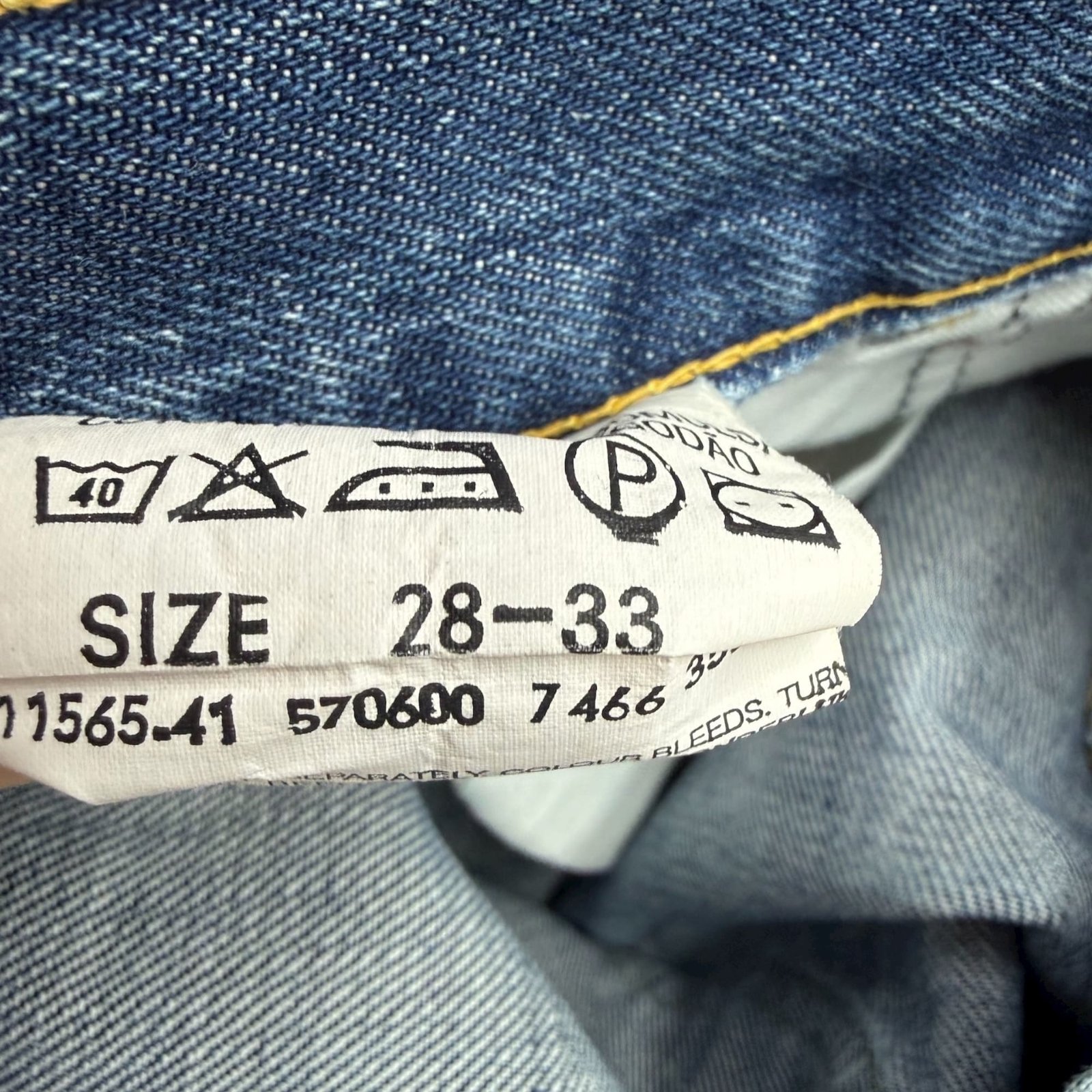 Lee Jean Regular Homme 1990s Vintage – W28