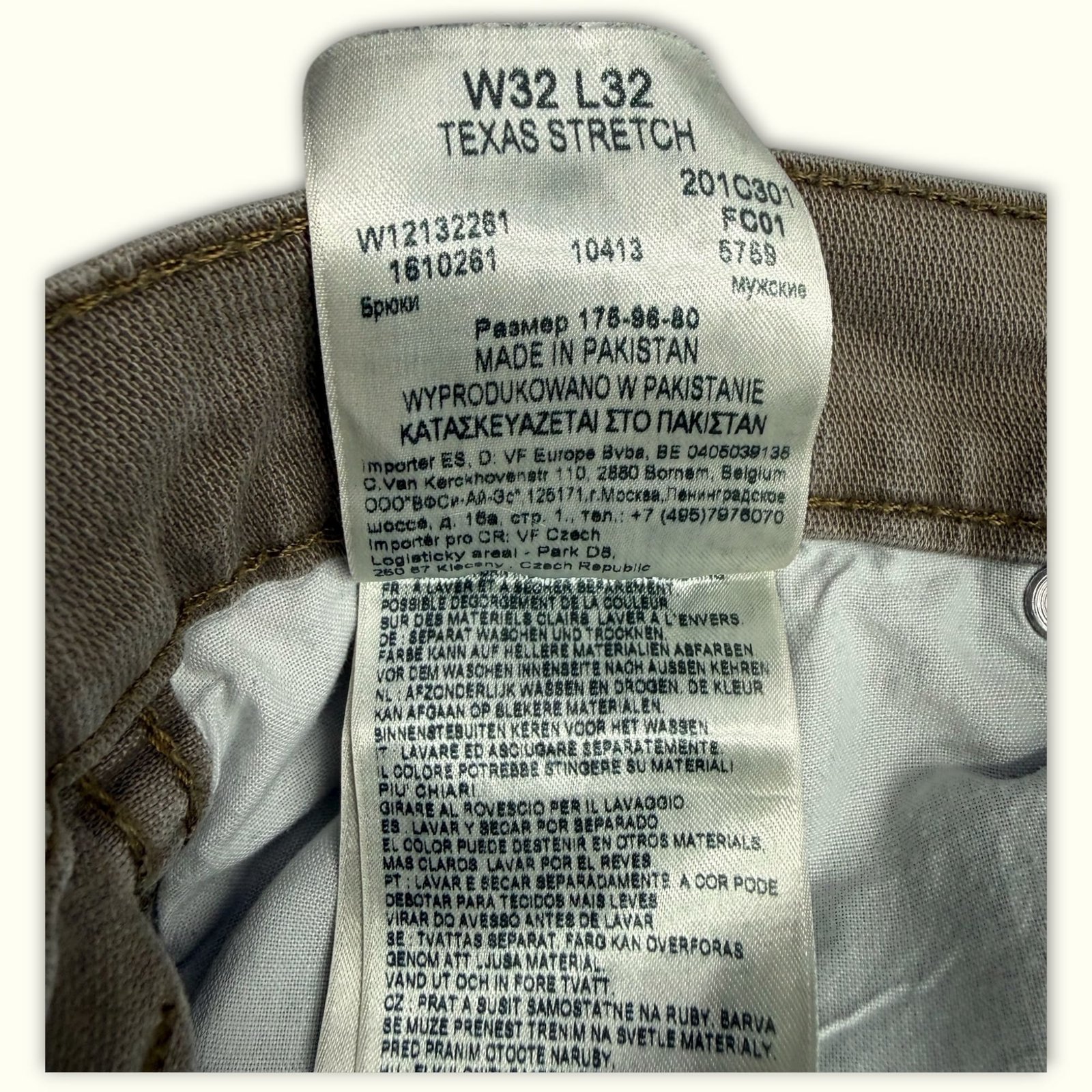 Wrangler Jean Regular Homme 2010s Workwear – W32