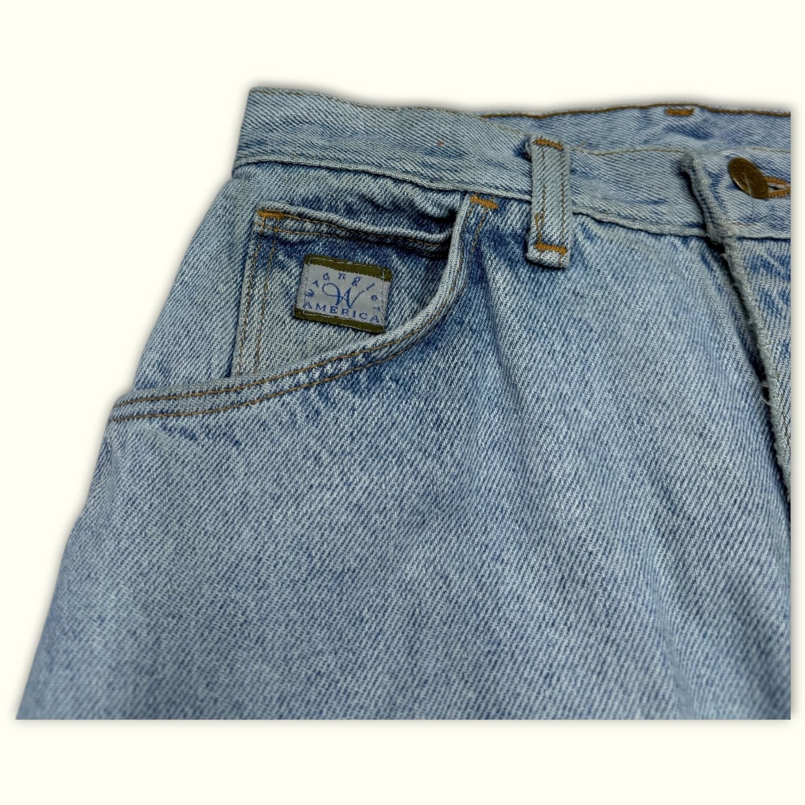 Wrangler Jean Relaxed Femme 1990s Vintage – W24