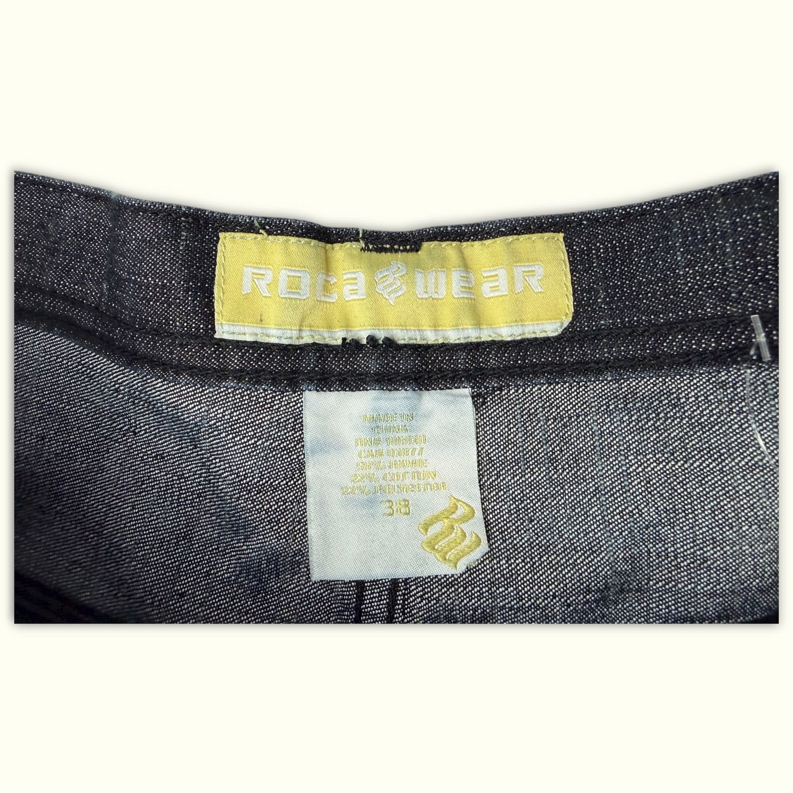 Rocawear Jean Baggy Homme 2000s Y2K – W38