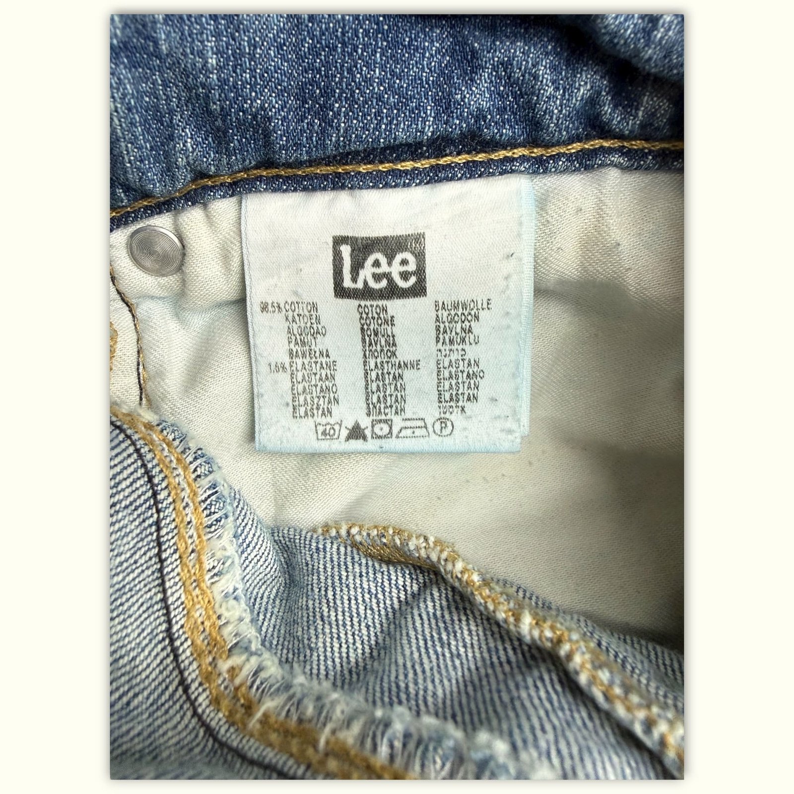 Lee Jean Regular Femme 2000s Y2K – W28