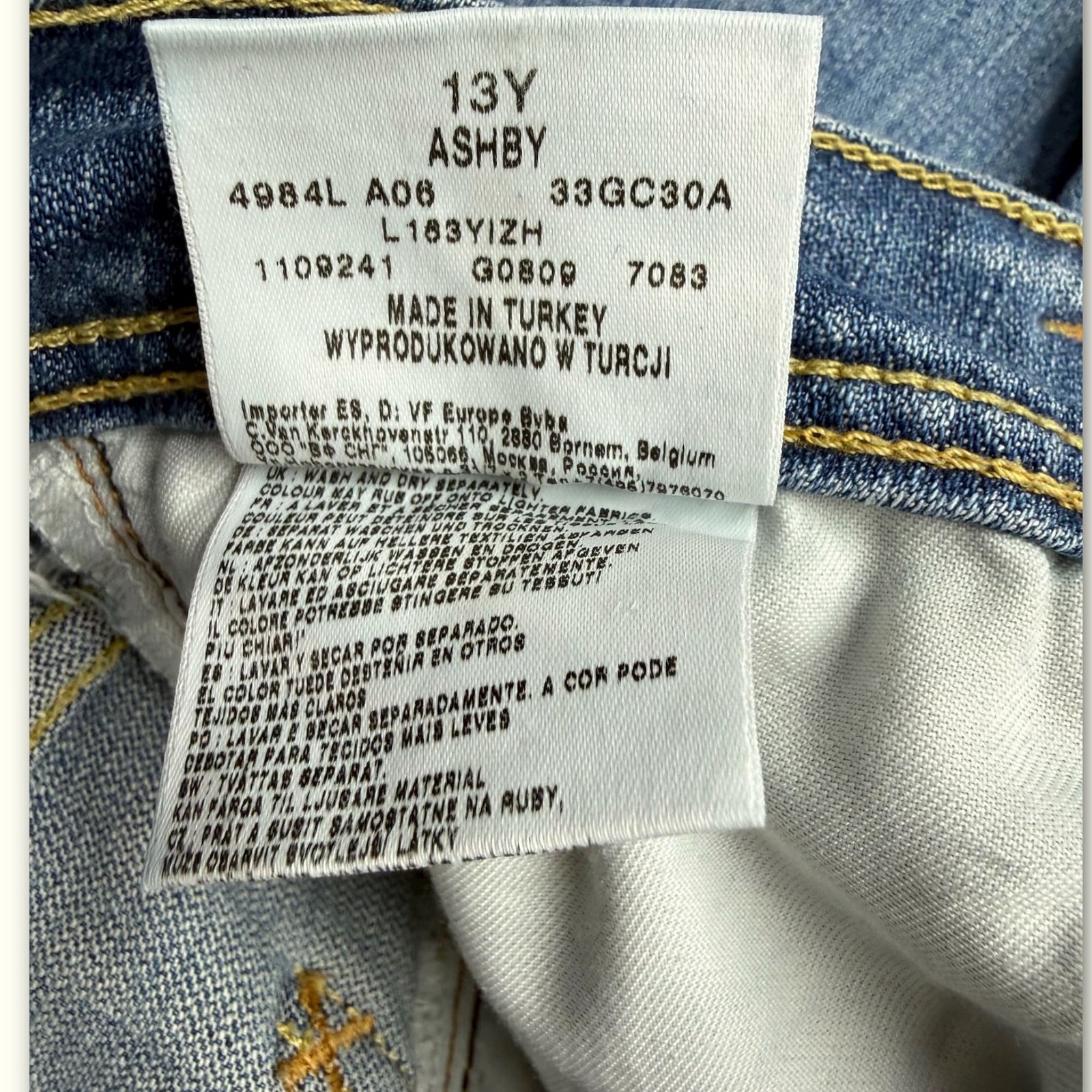 Lee Jean Slim Femme 2000s Y2K – W24