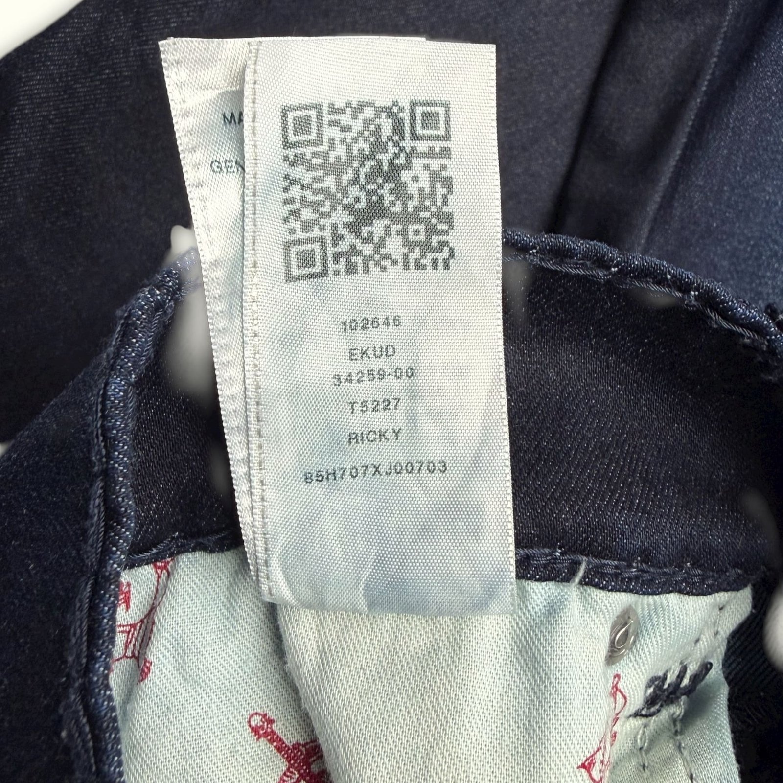 True Religion Jean Relaxed Homme Y2K – W38