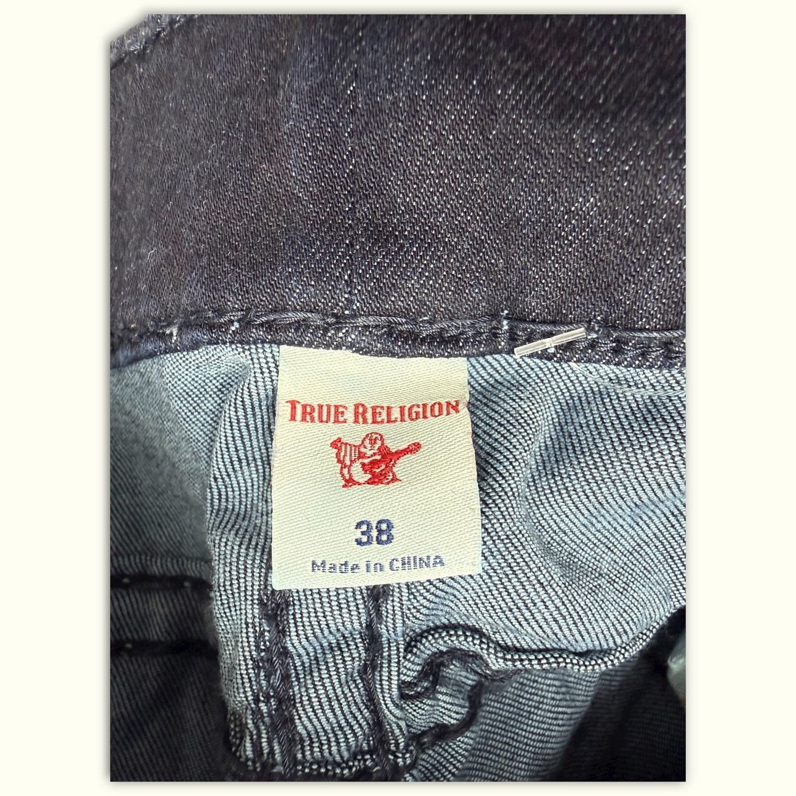 True Religion Jean Relaxed Homme Y2K – W38