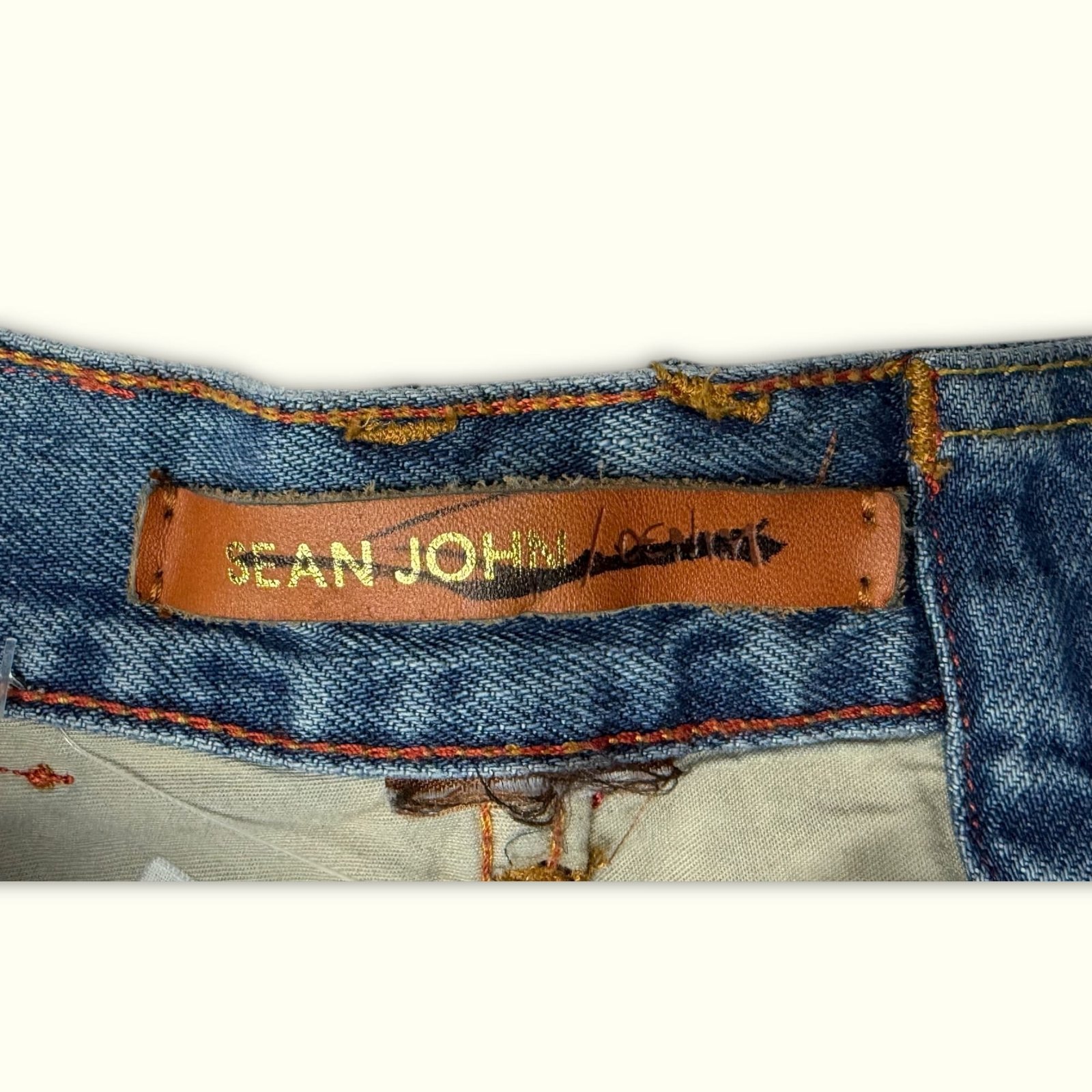 Sean John Jean Baggy Homme 2000s Streetwear – W30