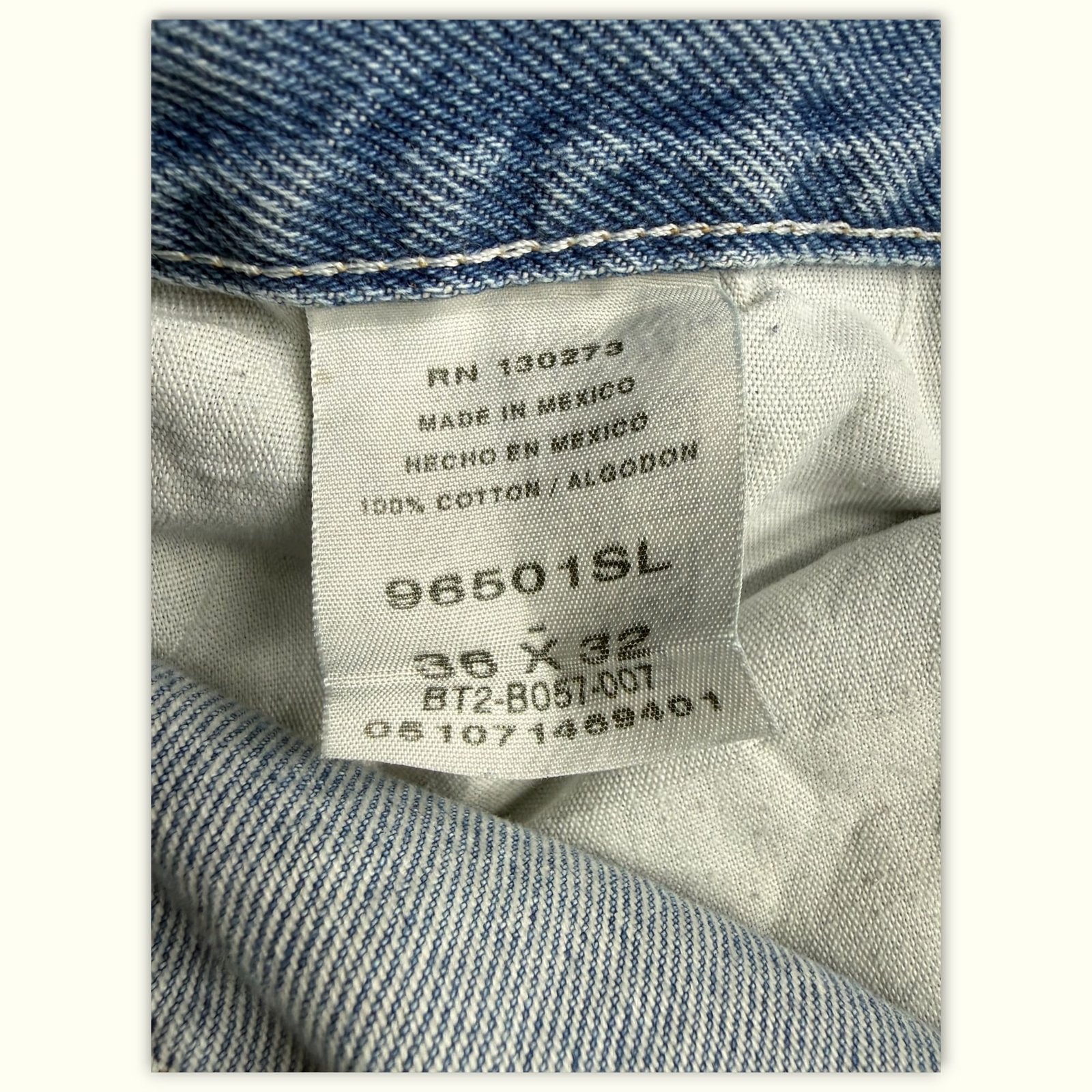 Wrangler Jean Regular Homme 2000s Western – W36