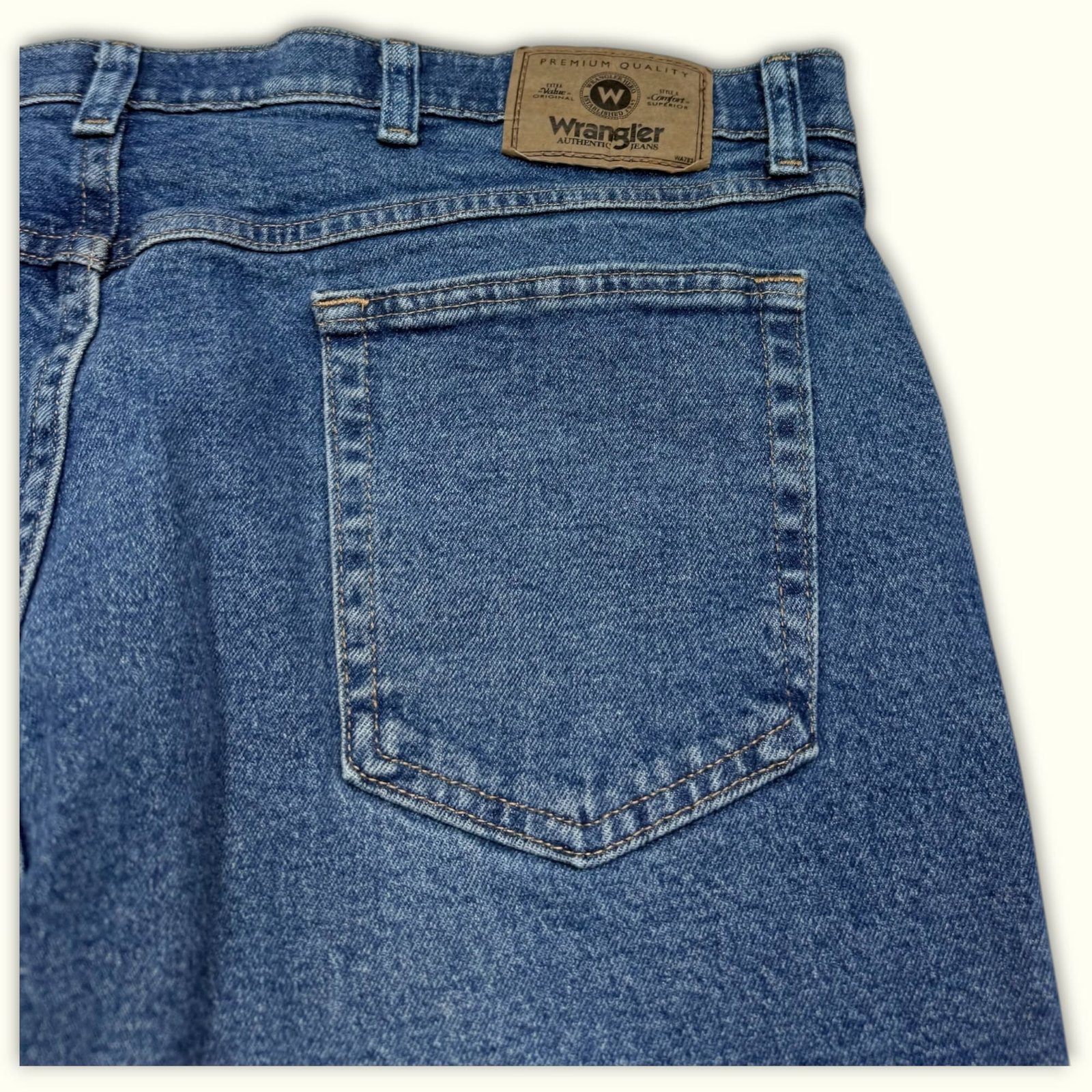 Wrangler Jean Regular Homme 2000s Workwear – W40