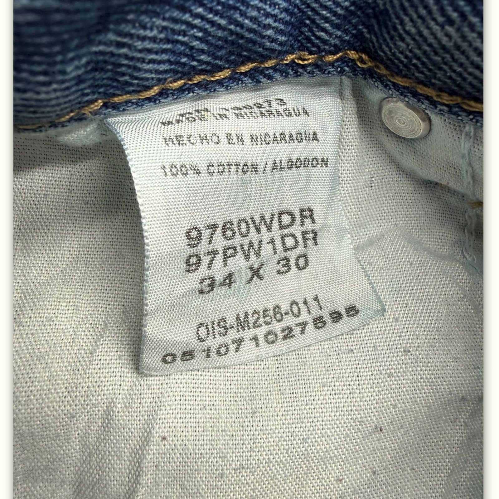 Wrangler Jean Regular Homme 2000s Vintage – W34