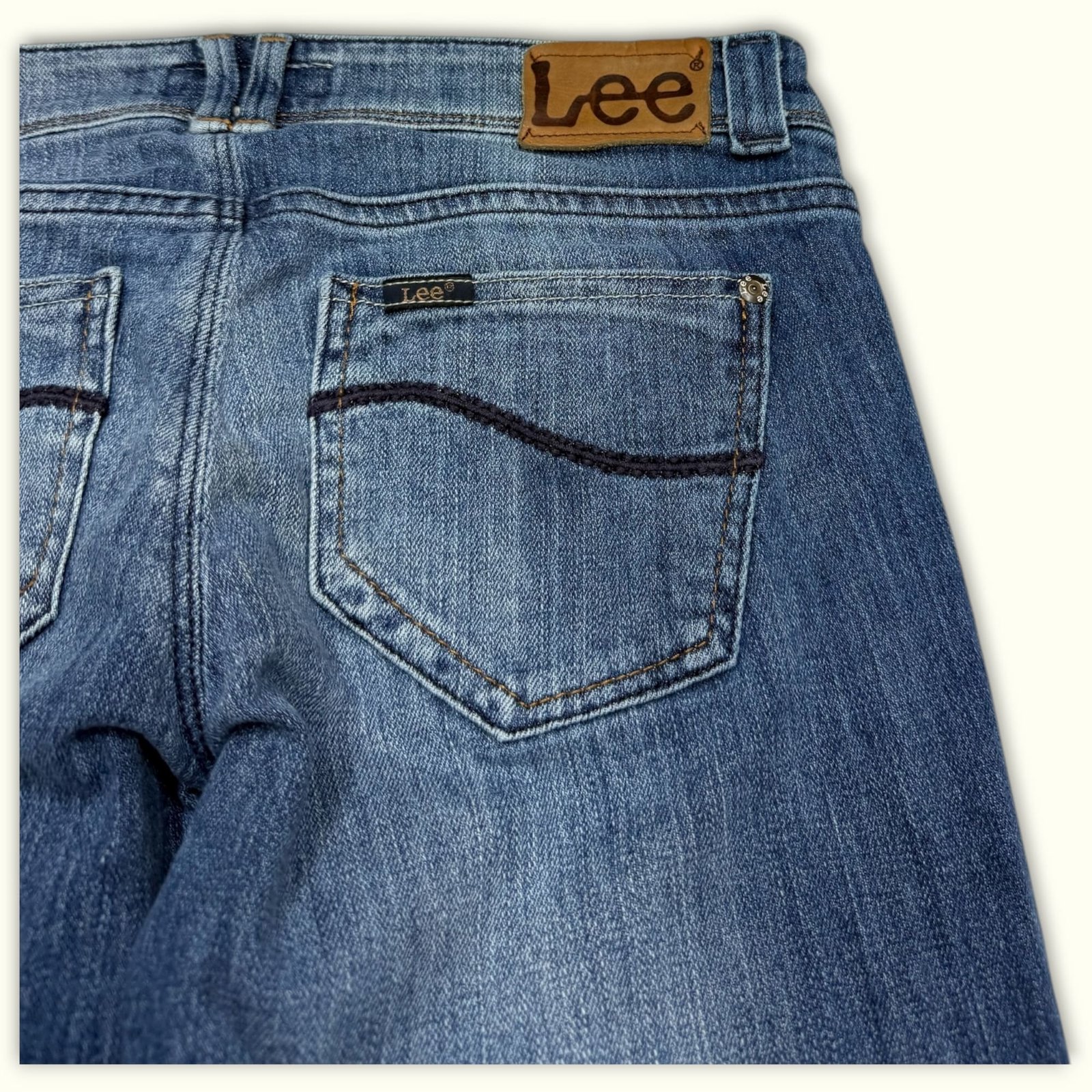 Lee Jean Évasé Femme 2000s Y2K – W27