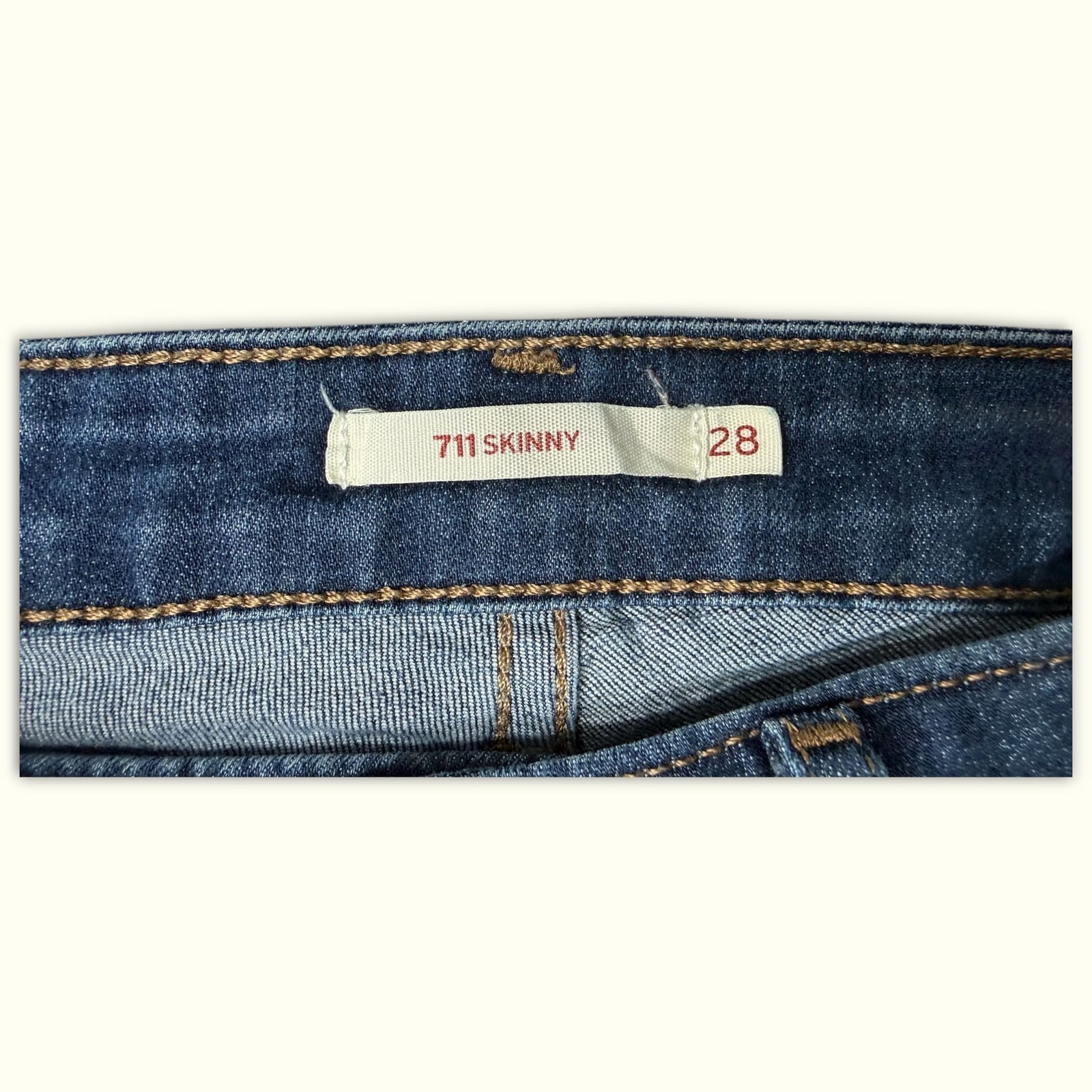Levi'S Jean Skinny Femme Classique – W28
