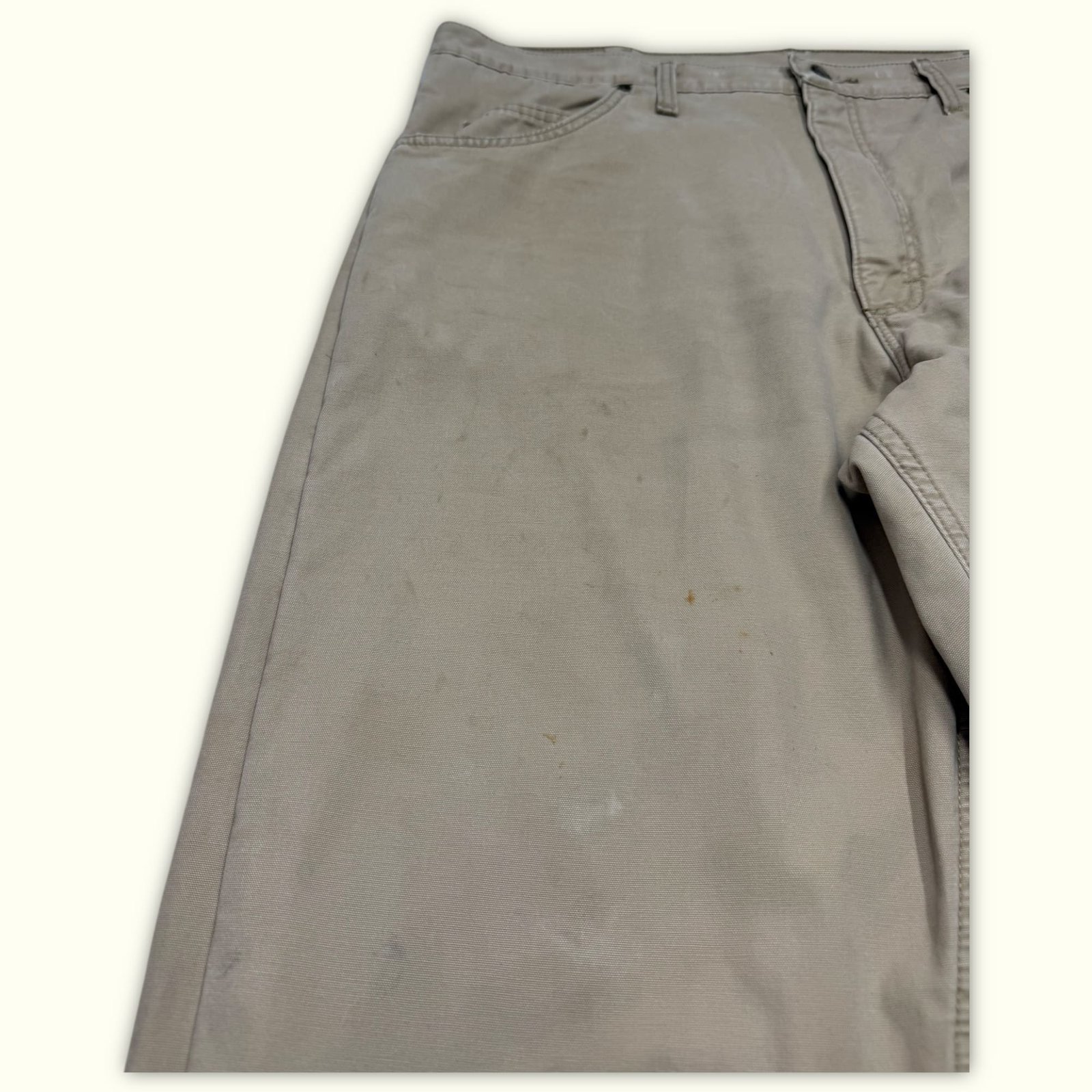 Lee Pantalon Regular Homme 2000s Workwear – W38