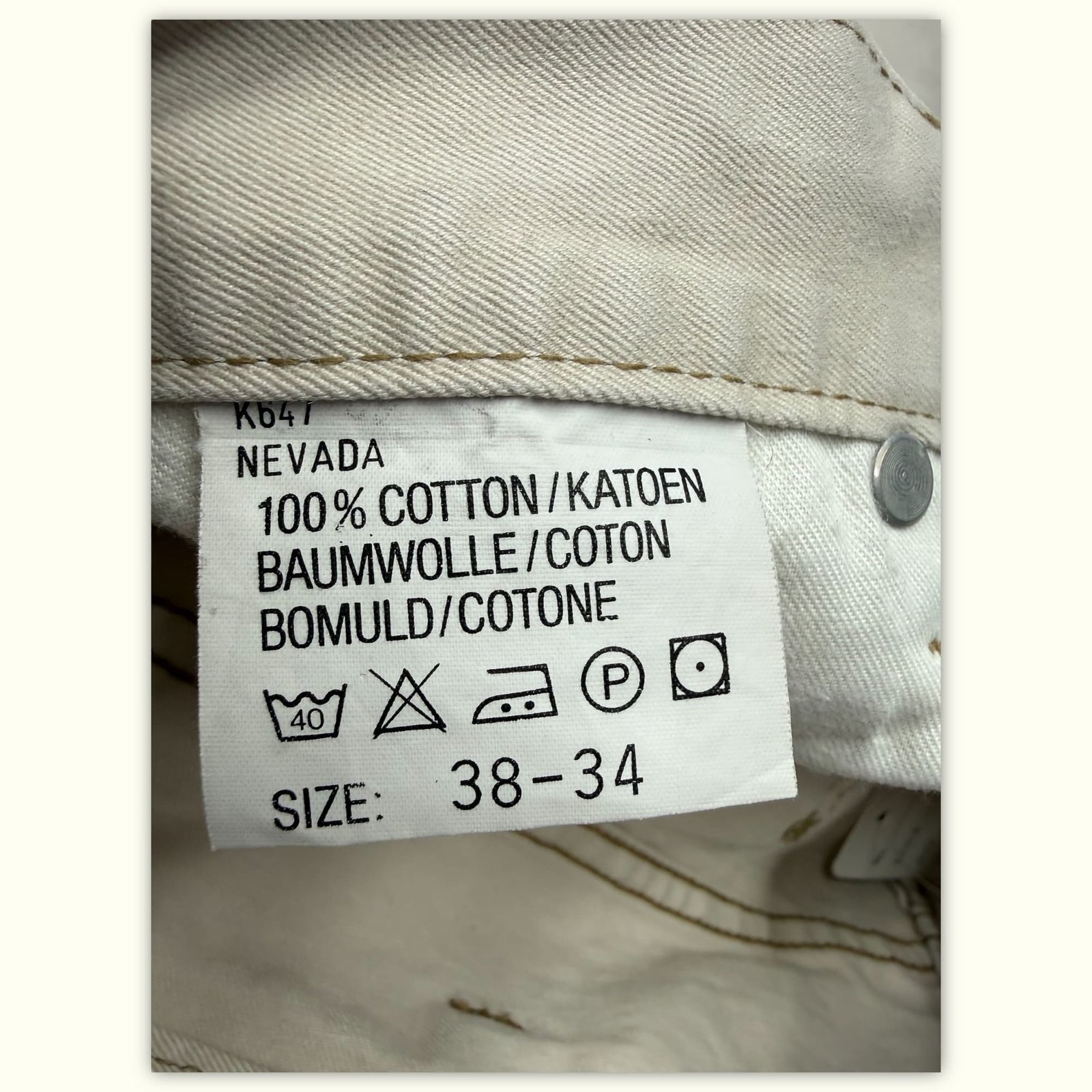 Lee Jean Regular Homme 1990s Vintage – W38