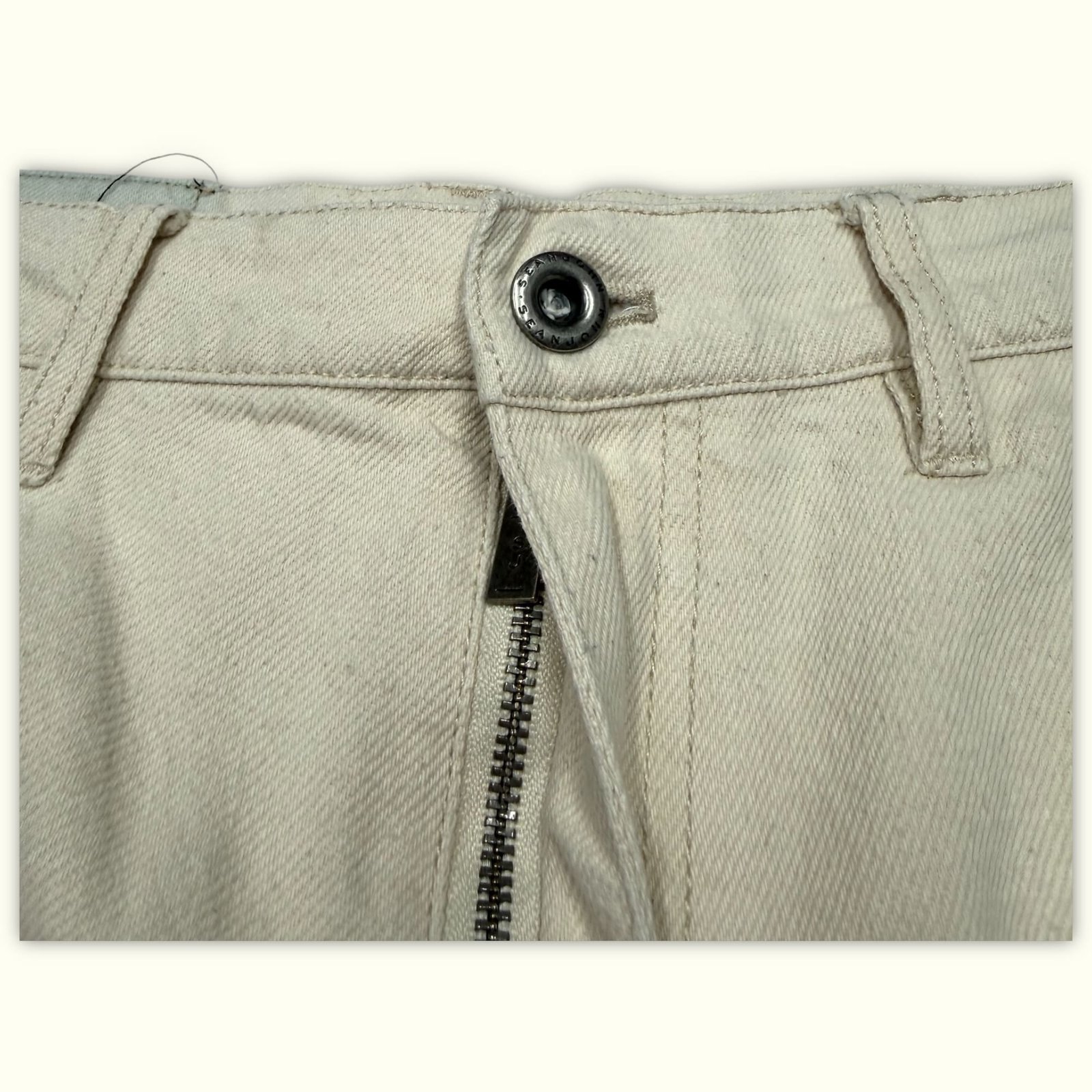 Sean John Pantalon Large Homme 2000s Streetwear – W32