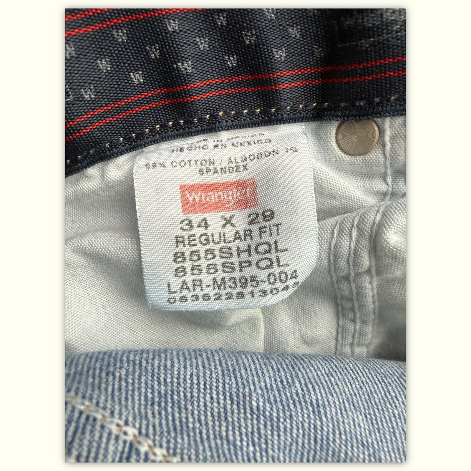 Wrangler Jean Regular Homme 2010s Western – W34