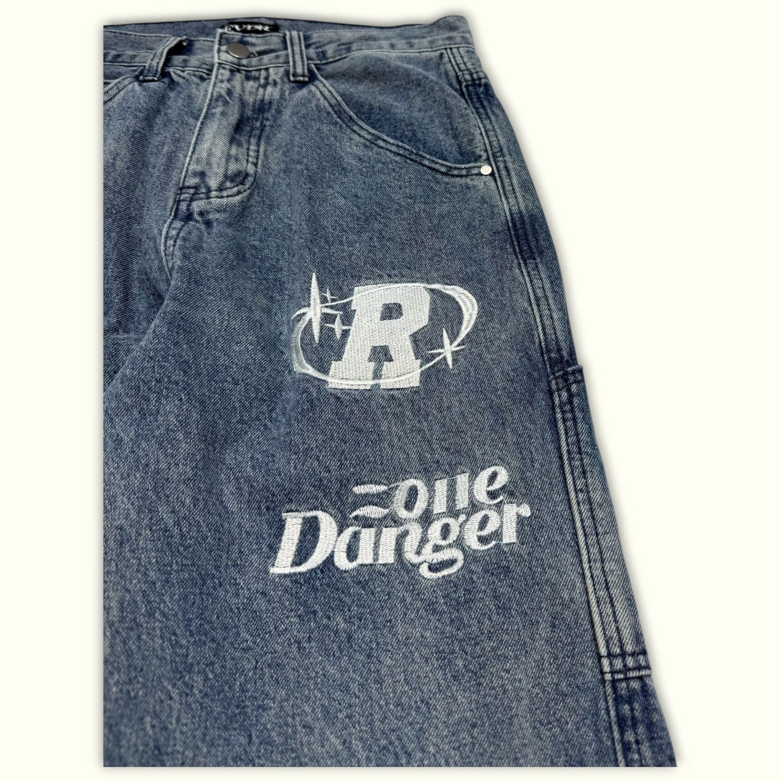 Jean Baggy Homme Streetwear – W26