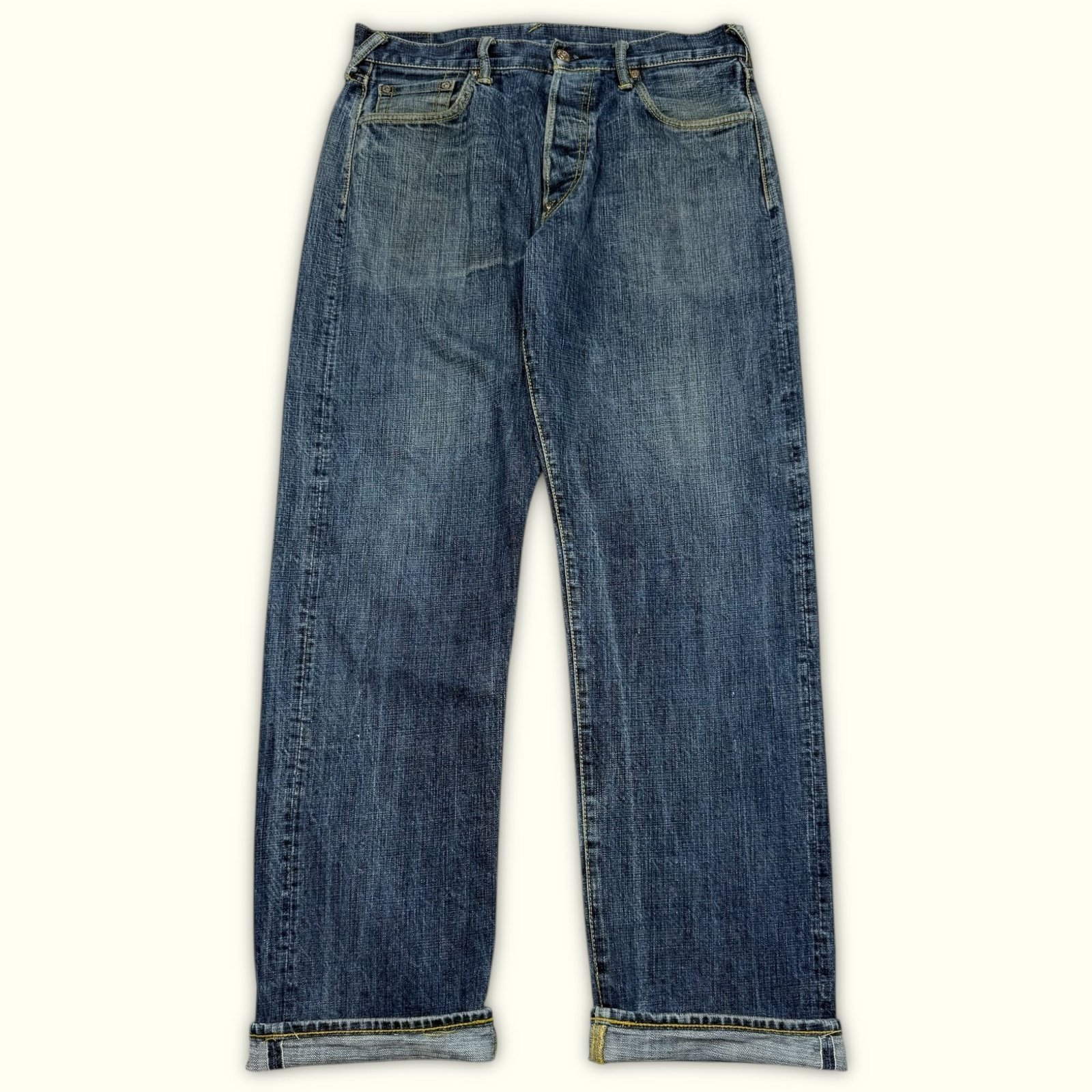 Evisu Jean Regular Homme 2000s Streetwear japonais – W33