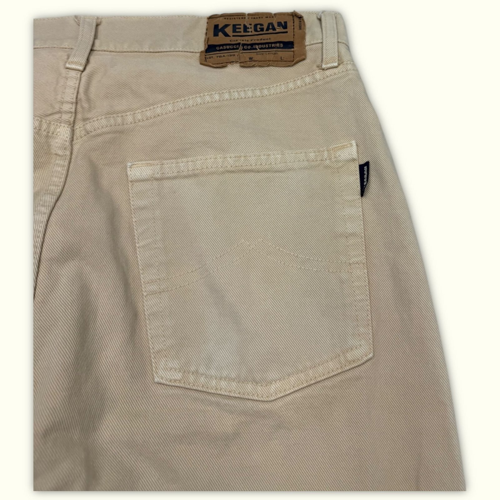 Keegan Jean Regular Homme 1990s Vintage – W32