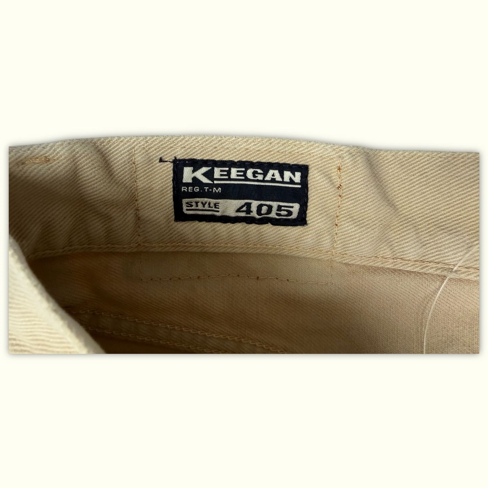 Keegan Jean Regular Homme 1990s Vintage – W32