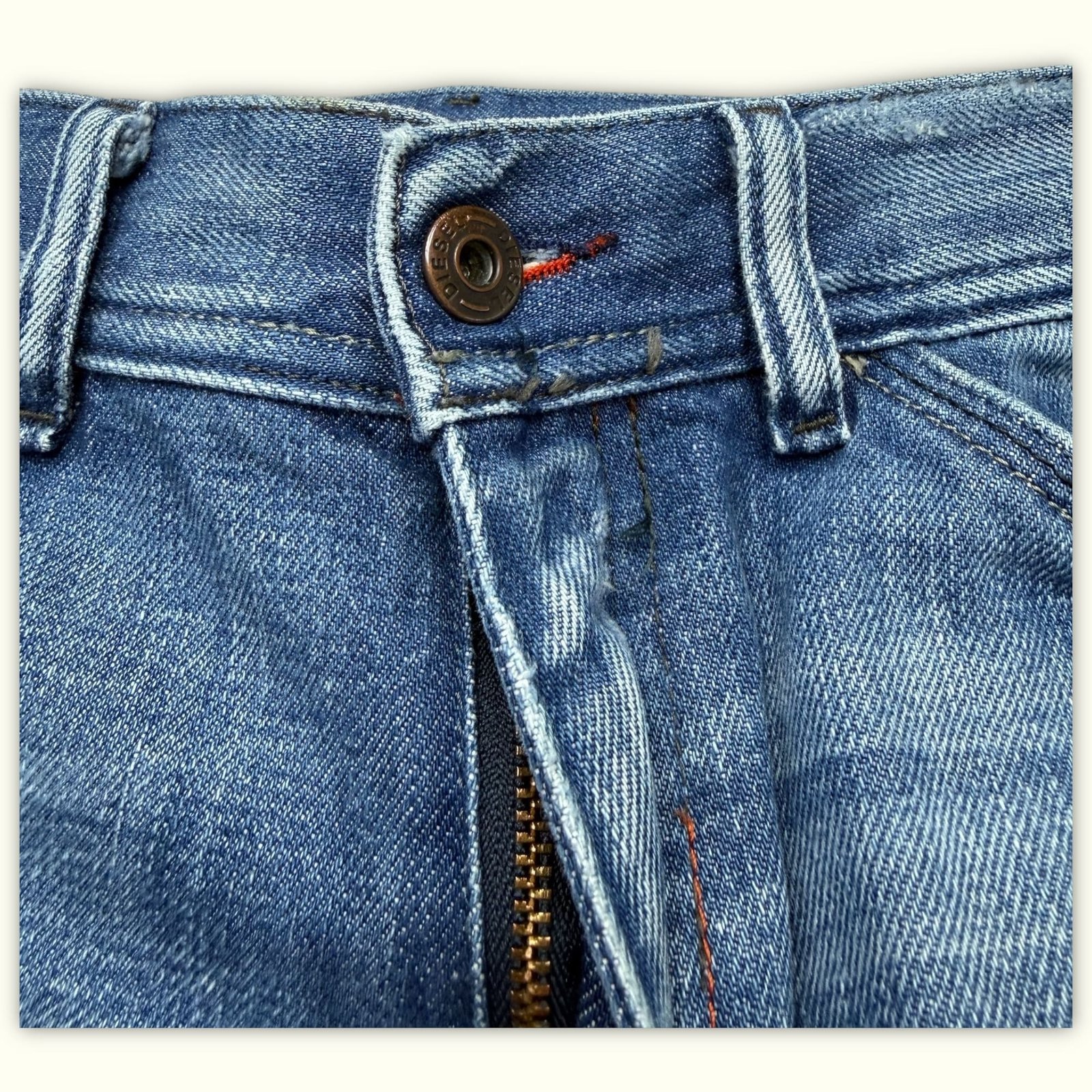 Diesel Jean Regular Homme 2000s Indie – W32