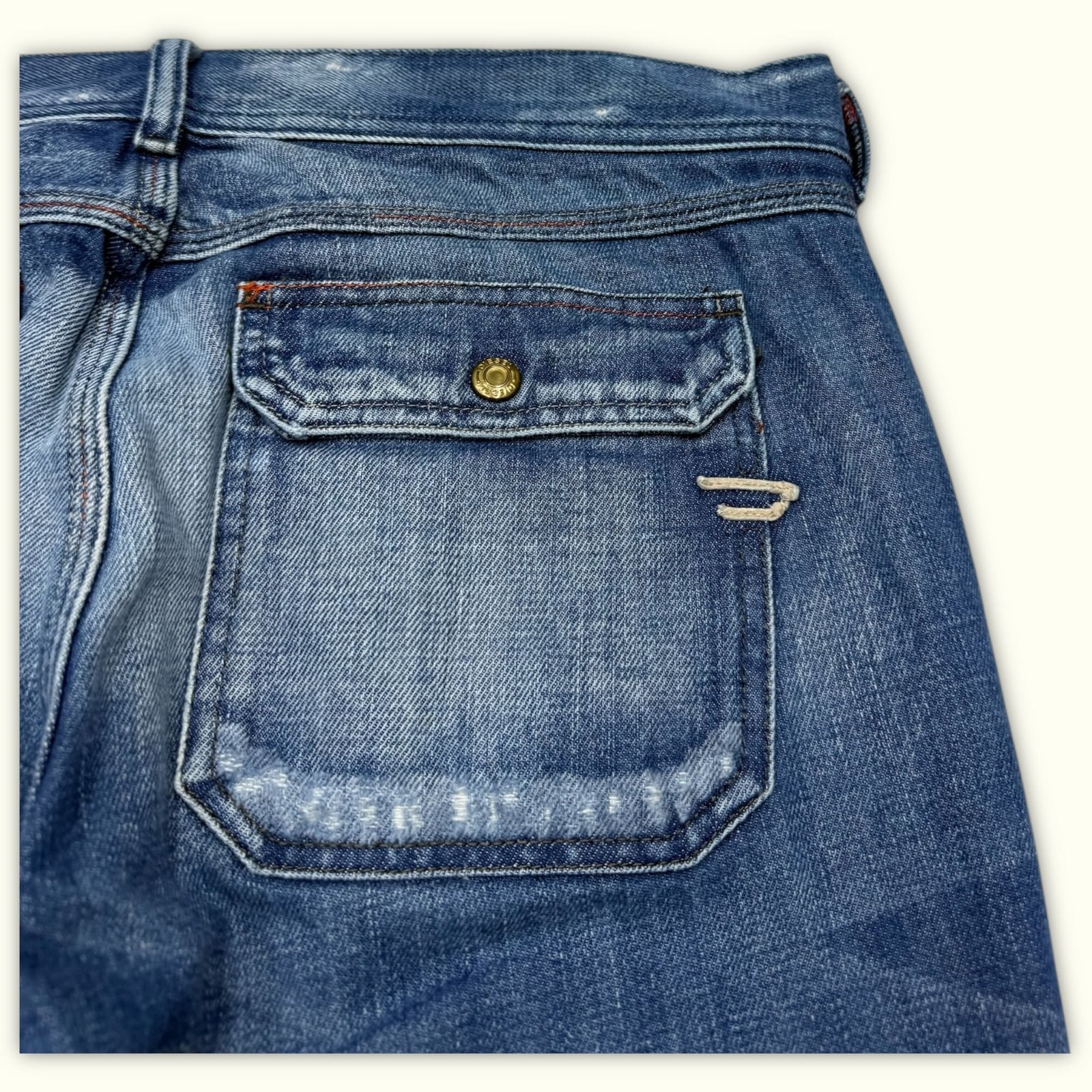 Diesel Jean Regular Homme 2000s Indie – W32