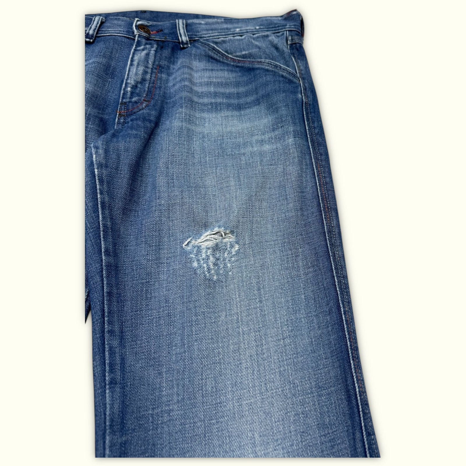 Diesel Jean Regular Homme 2000s Indie – W32