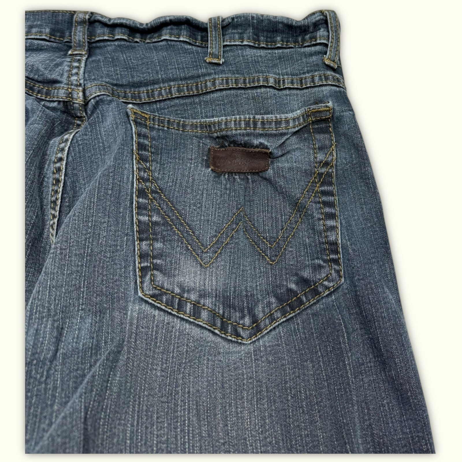 Wrangler Jean Regular Homme 2000s Western – W35