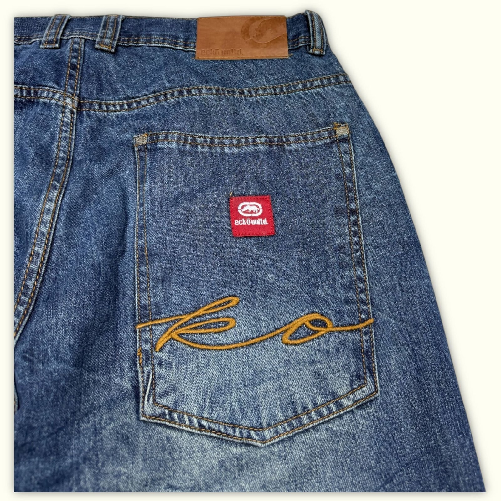 Ecko Unltd. Jean Baggy Homme 2000s Y2K – W34