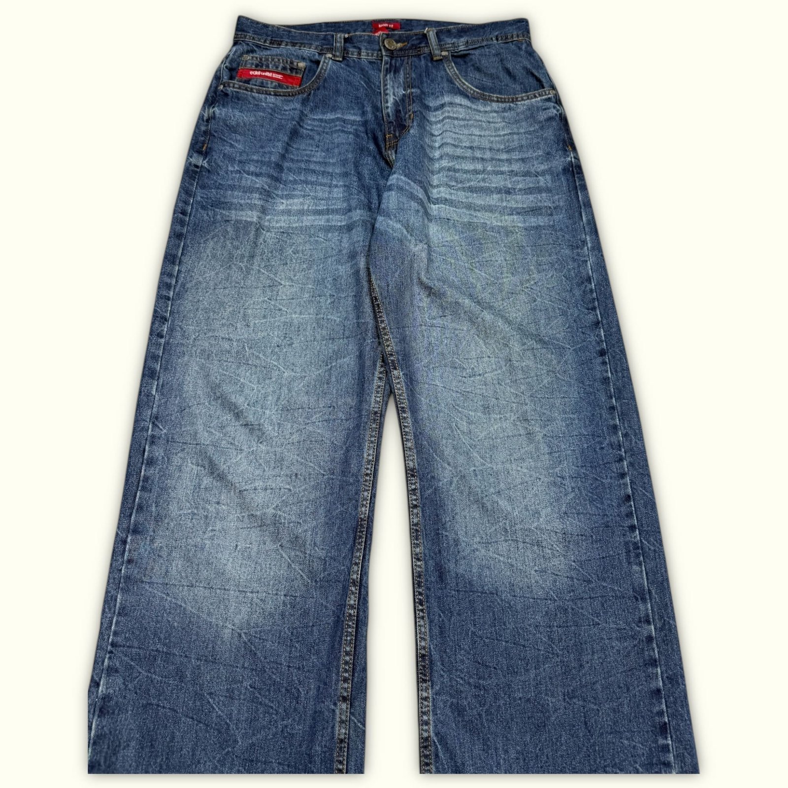 Ecko Unltd. Jean Baggy Homme 2000s Y2K – W34