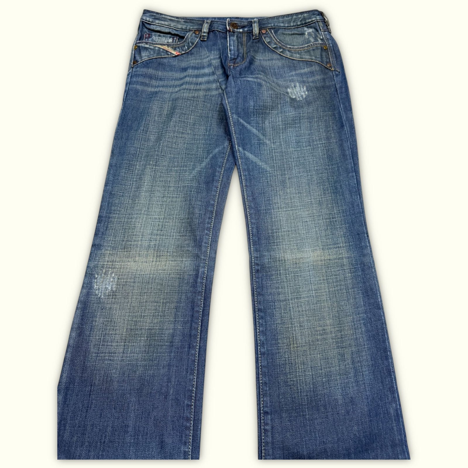Diesel Jean Regular Femme 2000s Y2K – W28