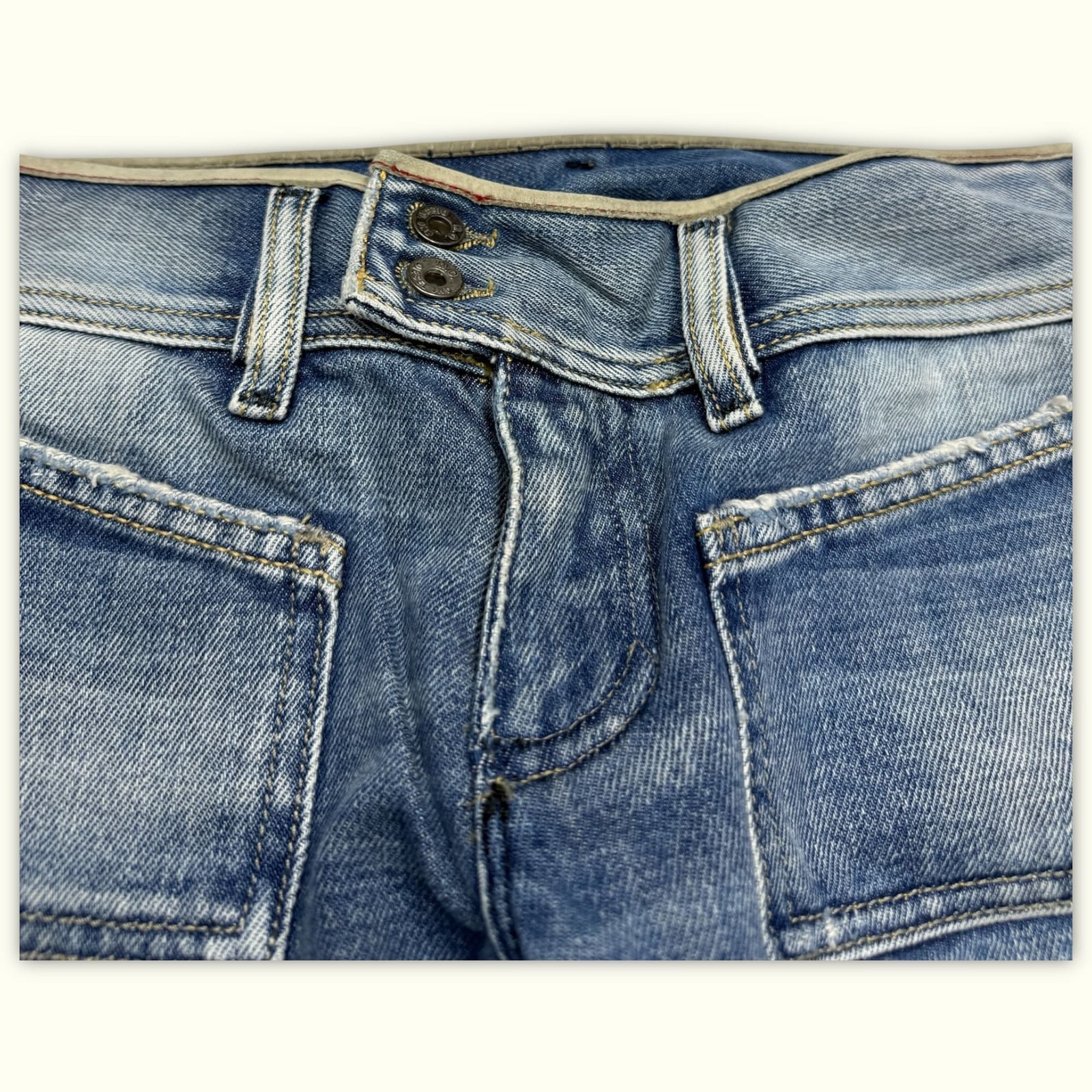Diesel Jean Évasé Femme 2000s Y2K – W27