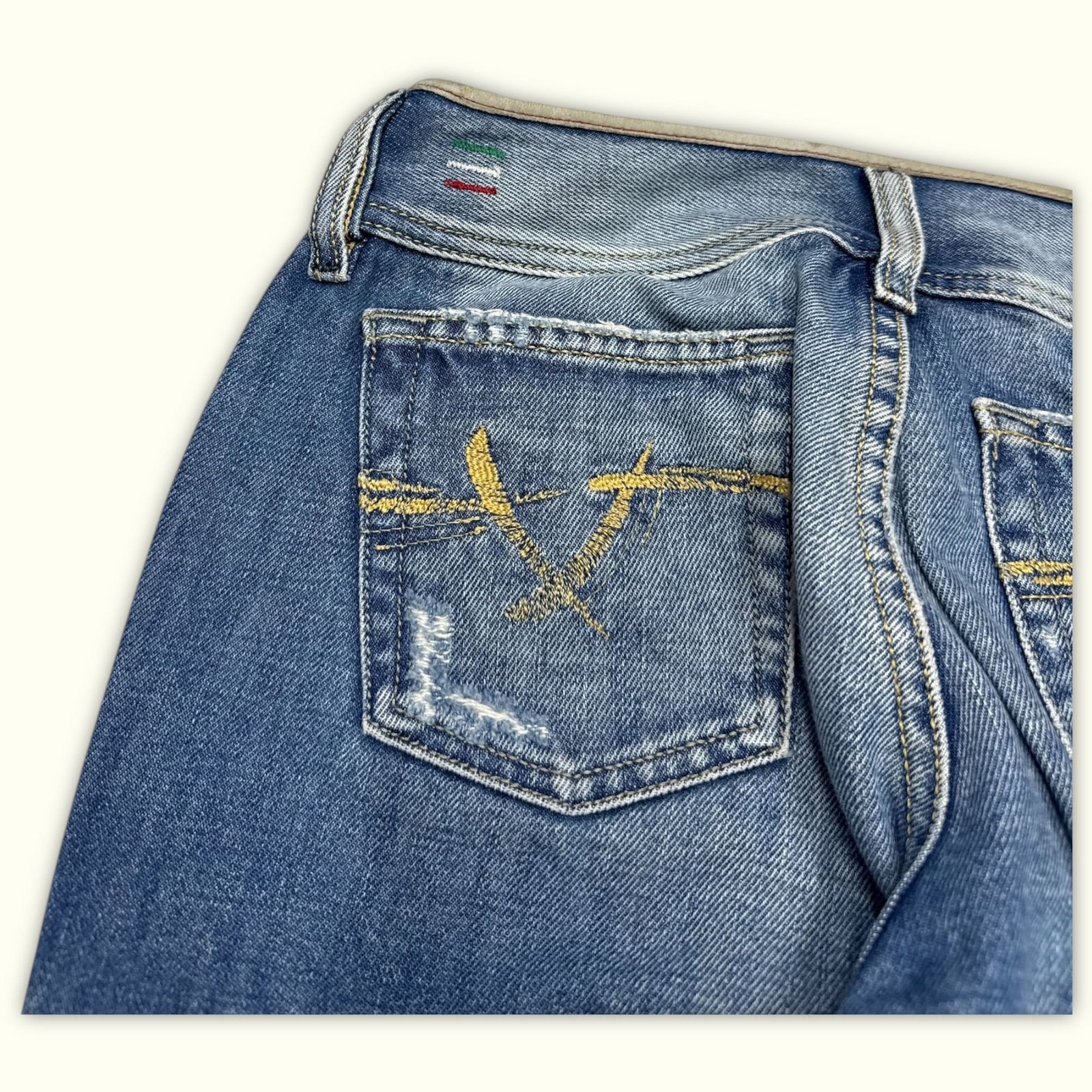 Diesel Jean Évasé Femme 2000s Y2K – W27