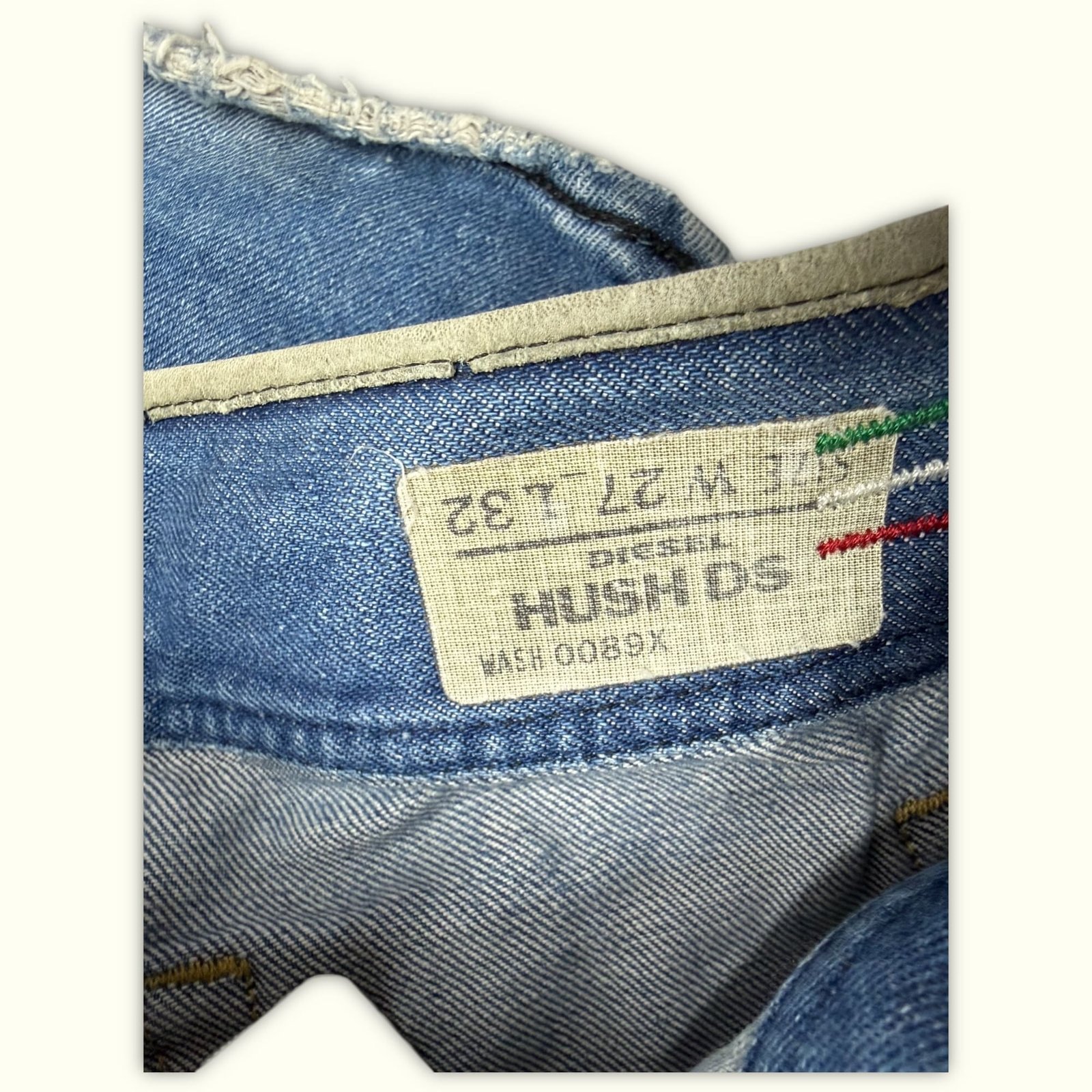 Diesel Jean Évasé Femme 2000s Y2K – W27