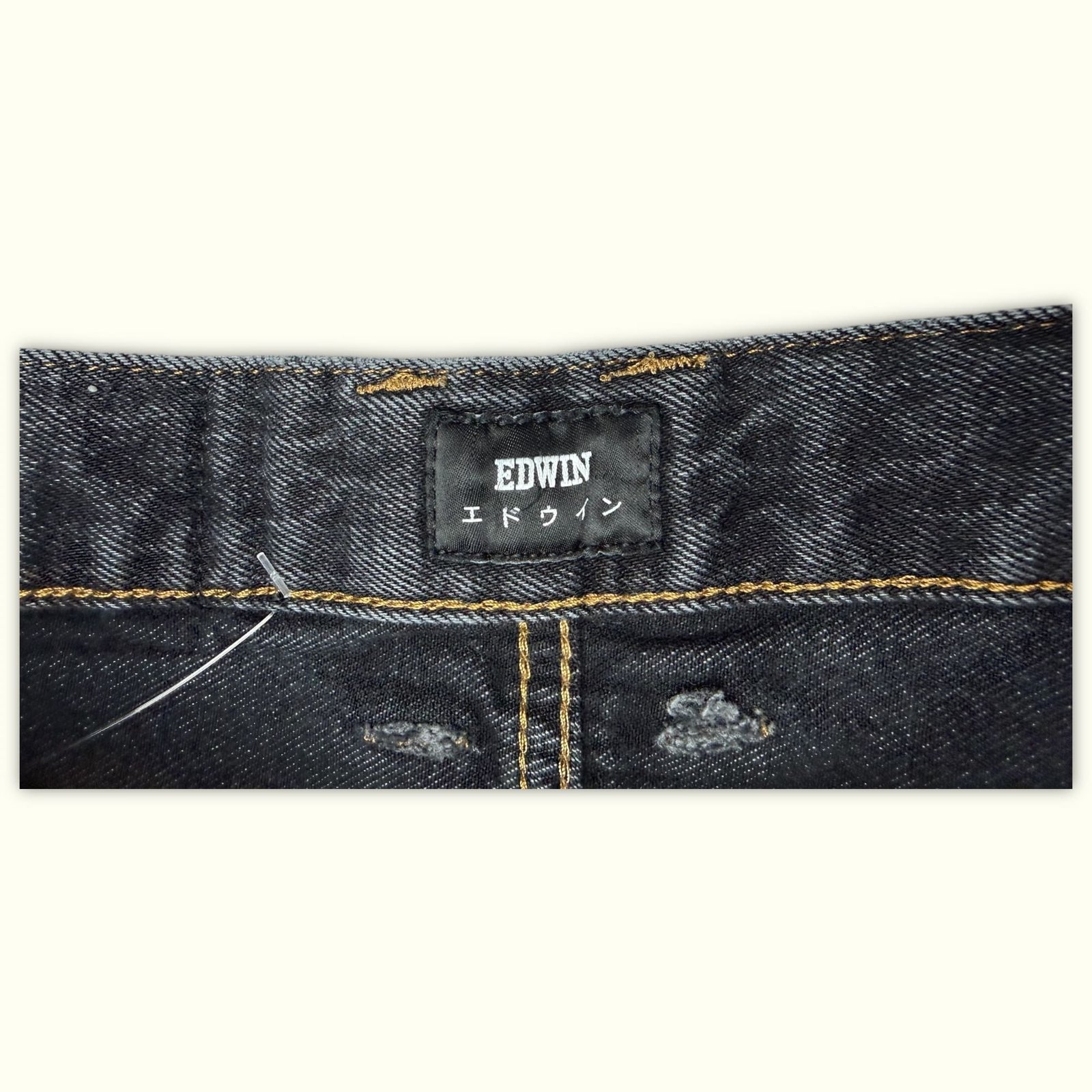 Edwin Jean Large Homme Streetwear japonais – W28