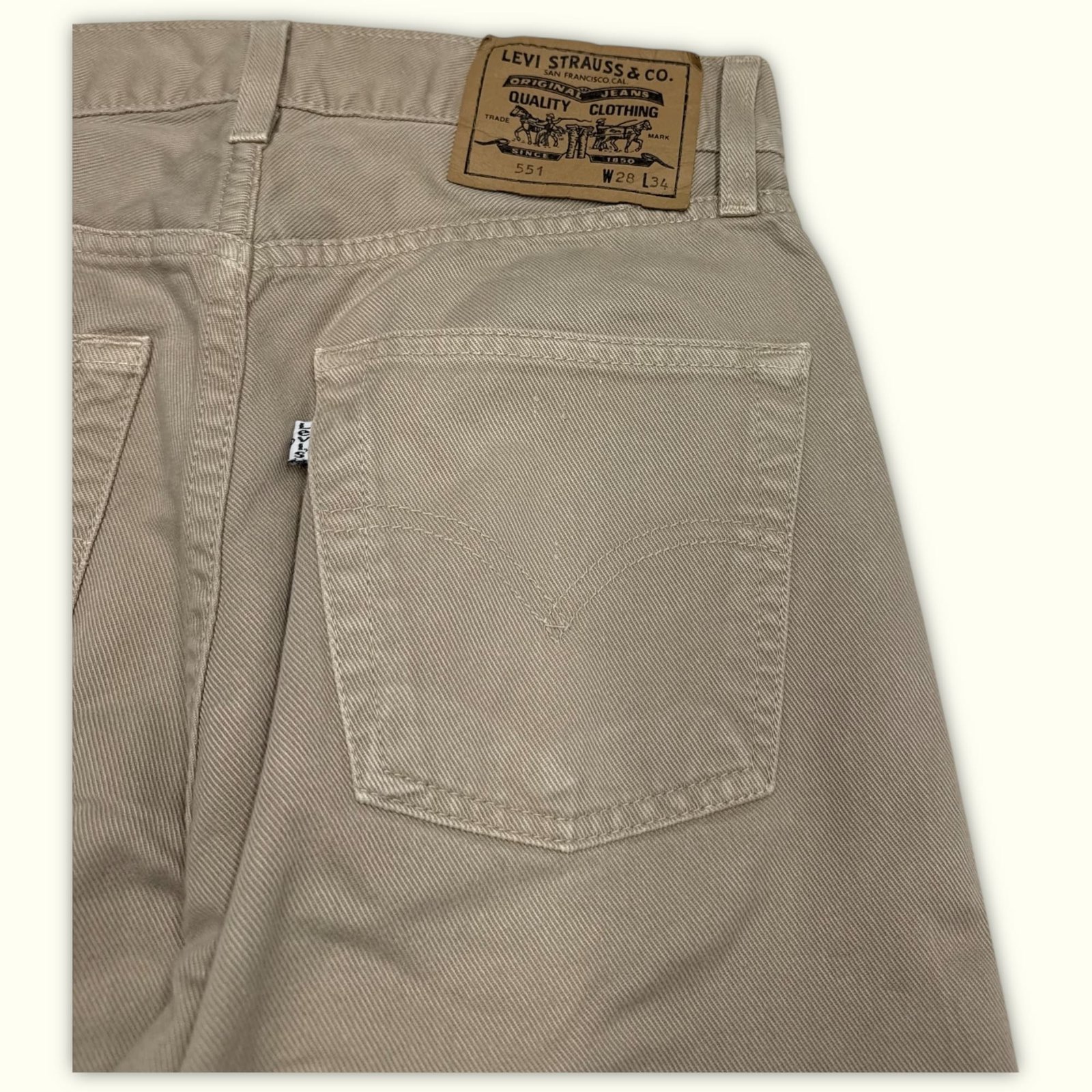 Levi'S Jean Regular Homme 1990s Vintage – W28