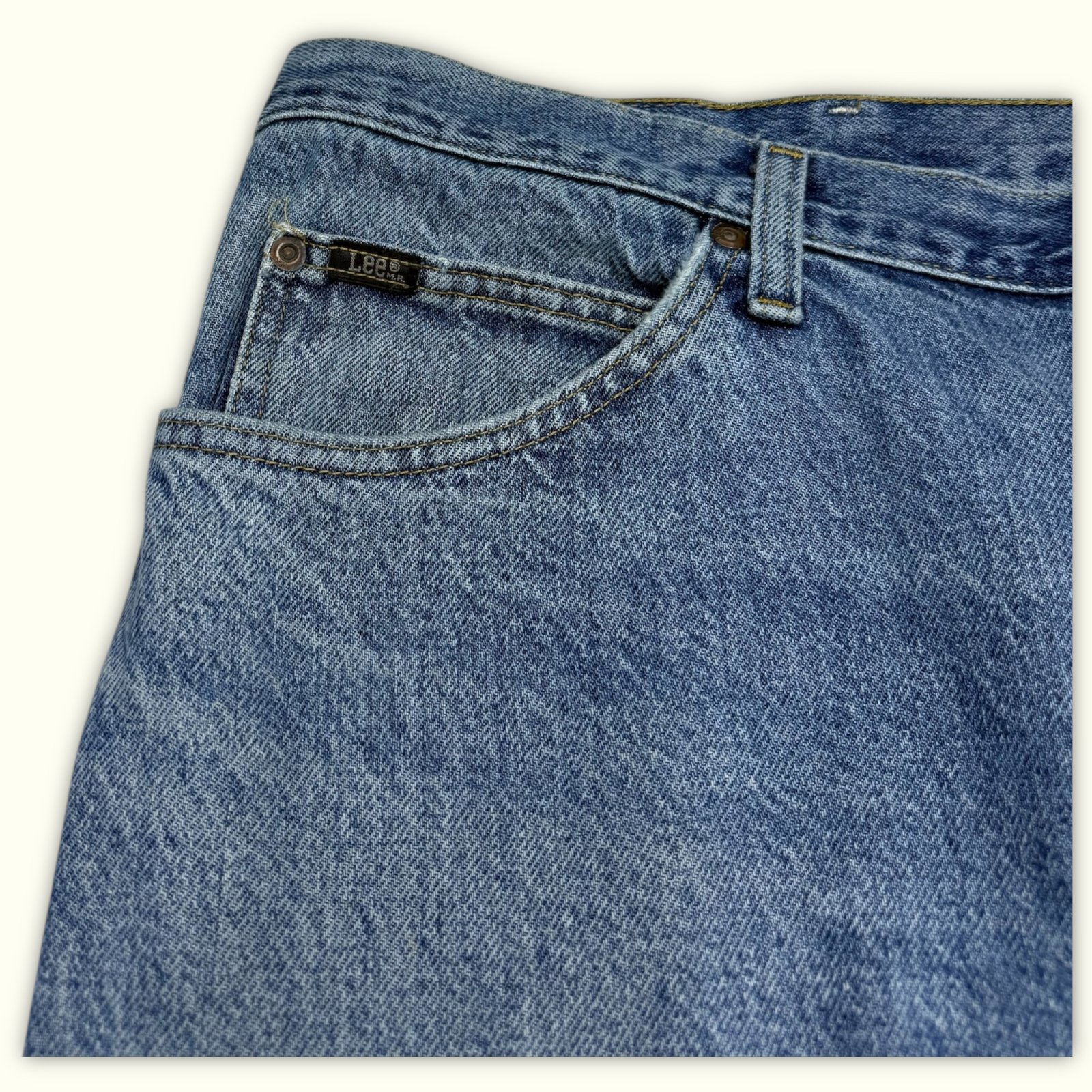 Lee Jean Regular Homme 1990s Vintage – W38