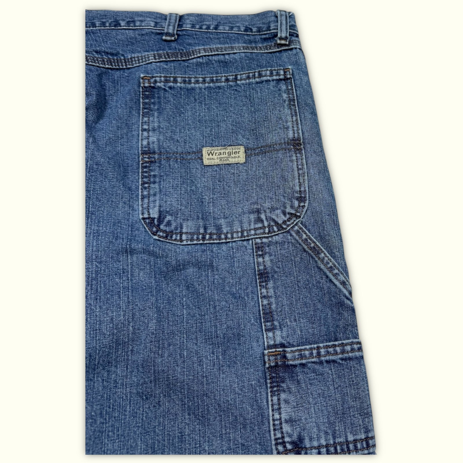 Wrangler Jean Large Homme 2000s Workwear – W40