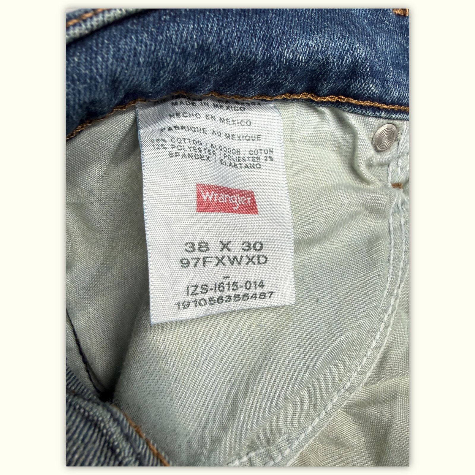 Wrangler Jean Regular Homme Workwear – W38