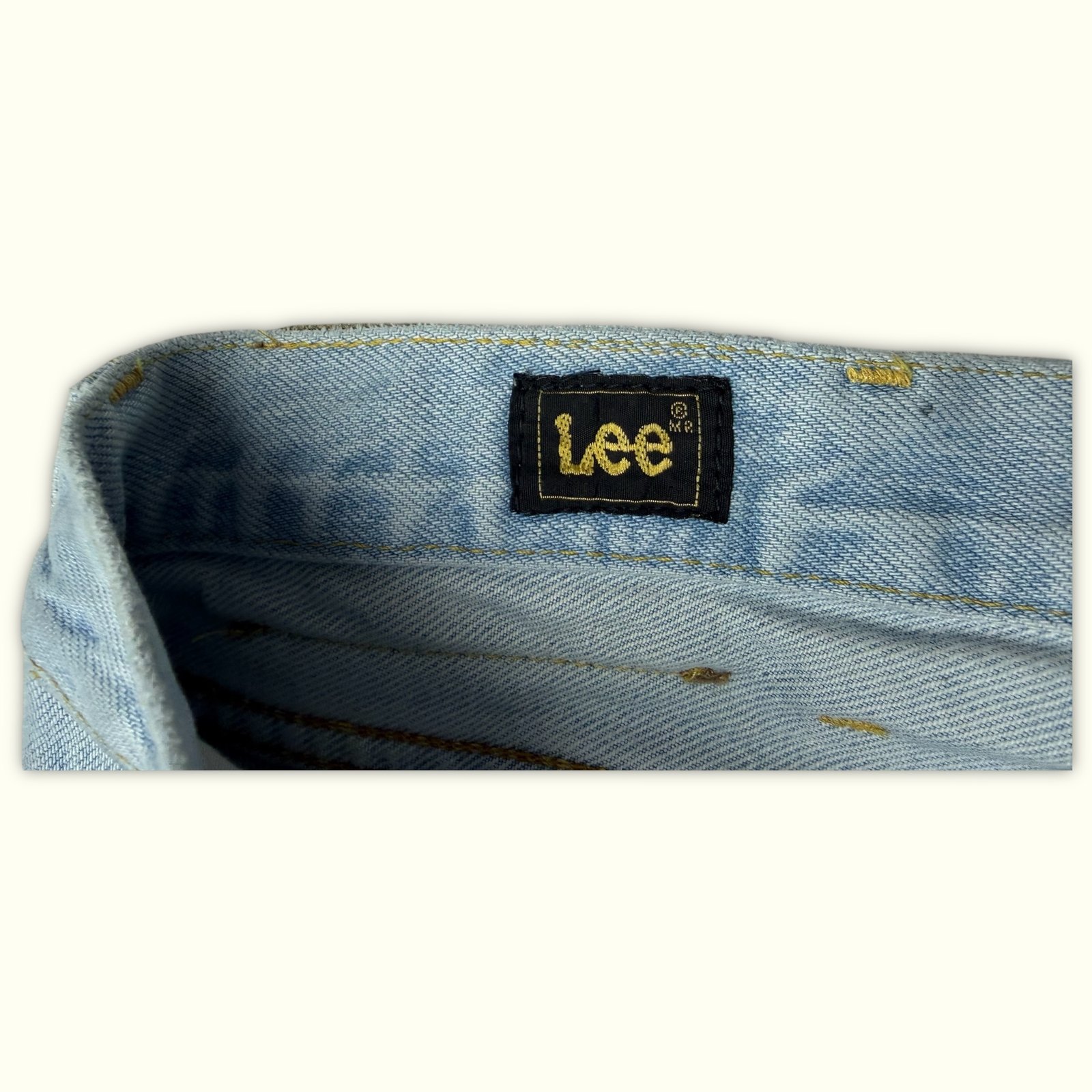 Lee Jean Regular Homme 1990s Vintage – W38