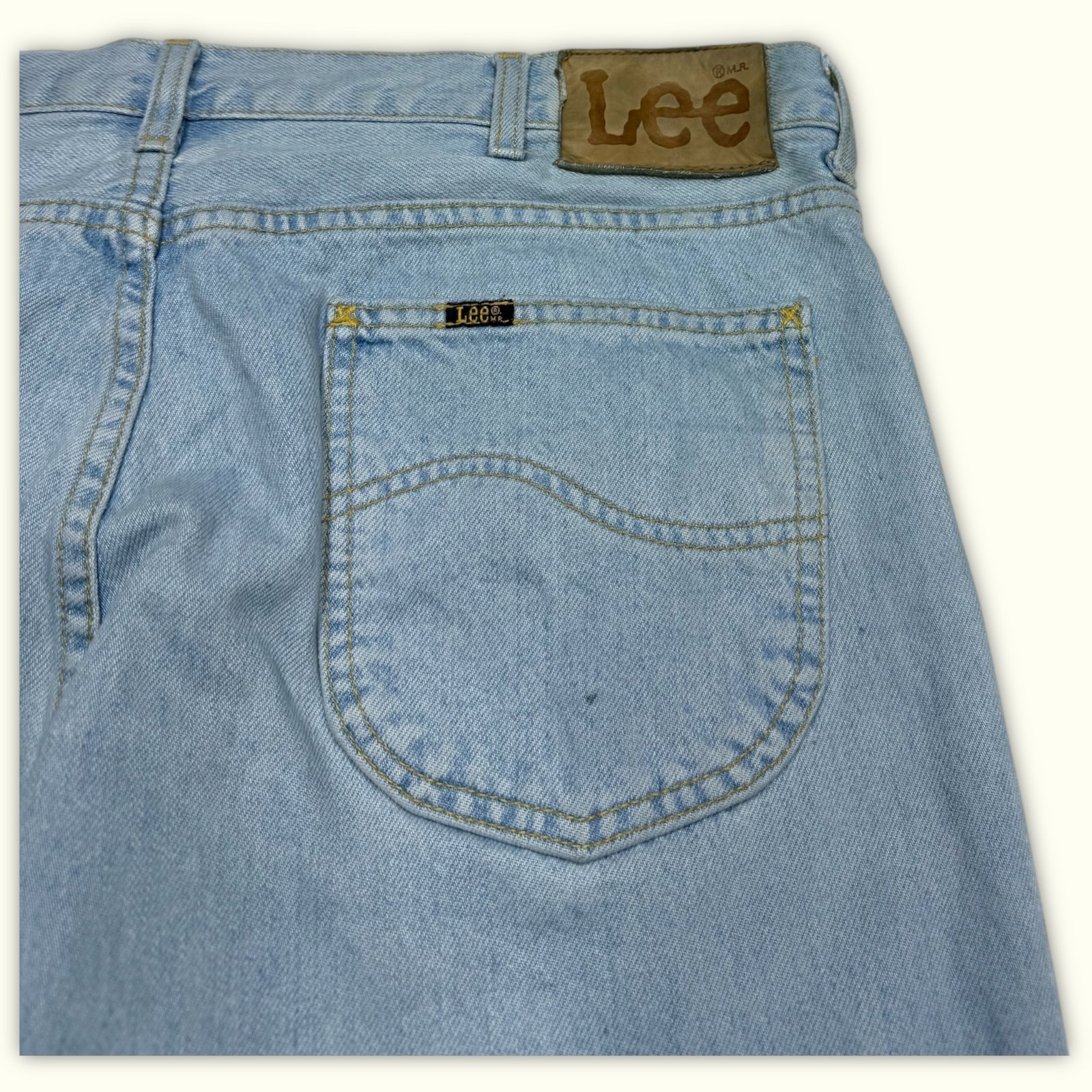 Lee Jean Regular Homme 1990s Vintage – W38