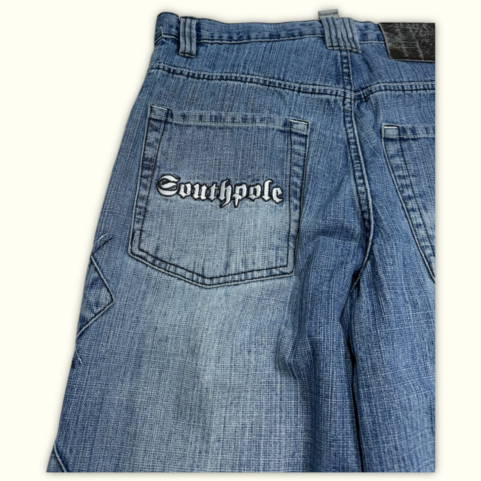 Southpole Jean Baggy Homme 2000s Y2K – W31