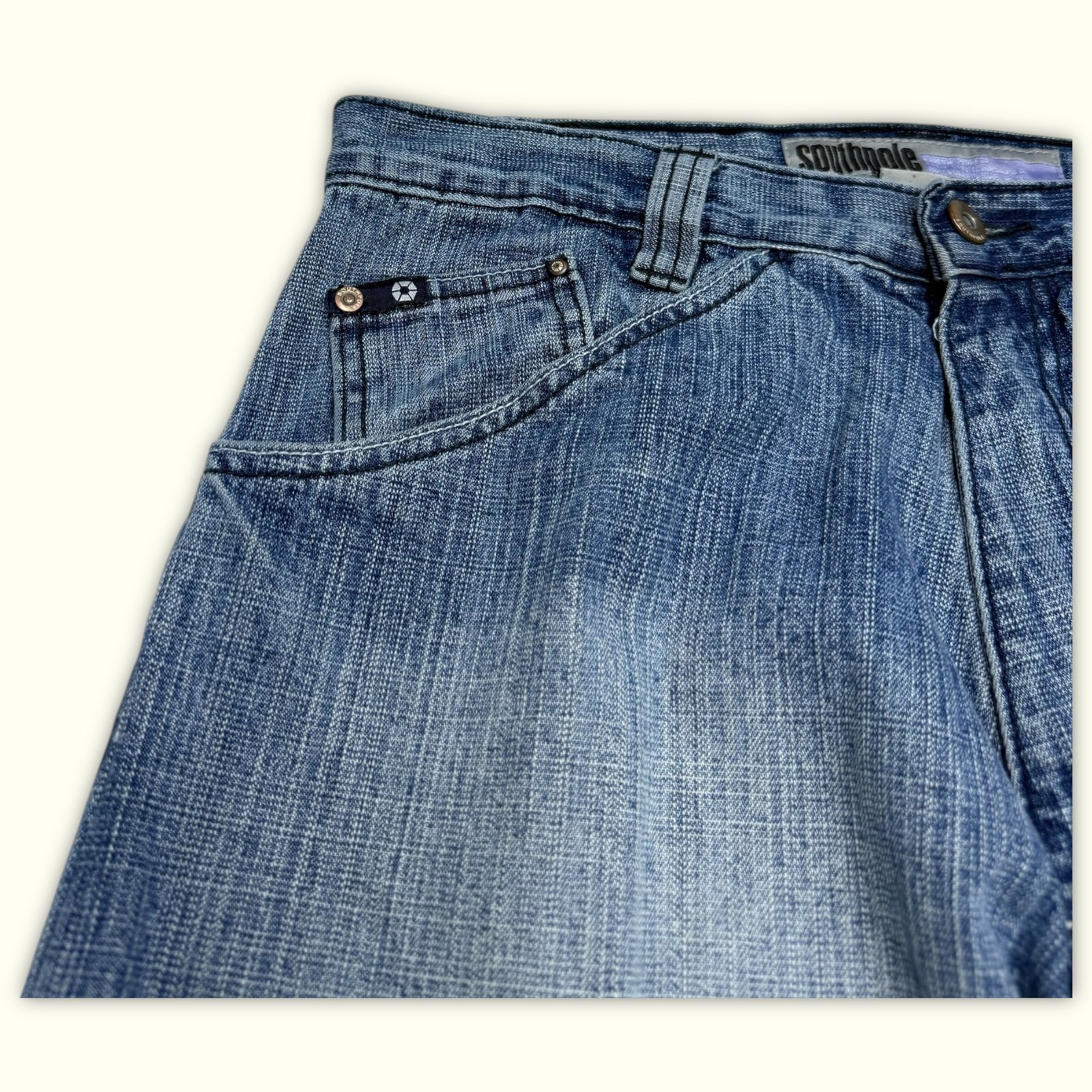 Southpole Jean Baggy Homme 2000s Y2K – W31