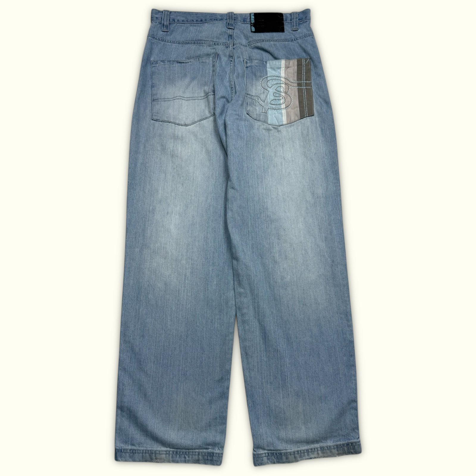 Southpole Jean Baggy Homme 2000s Y2K – W33