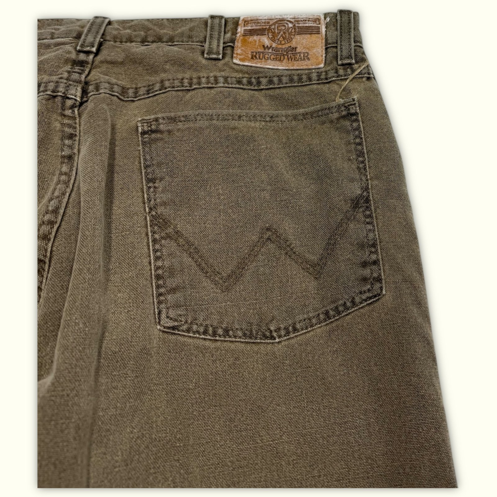 Wrangler Jean Relaxed Homme 1990s Workwear – W34