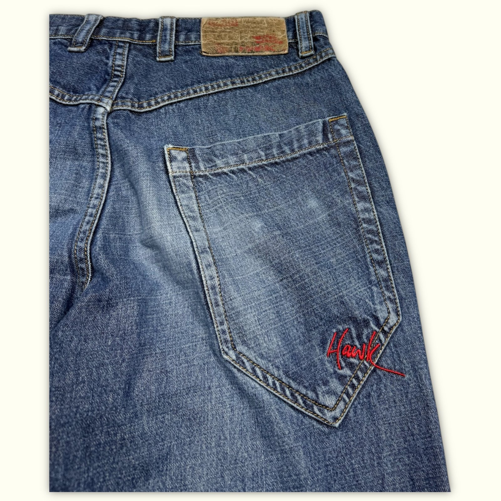 Tony Hawk Jean Baggy Homme 1990s Skater – W30