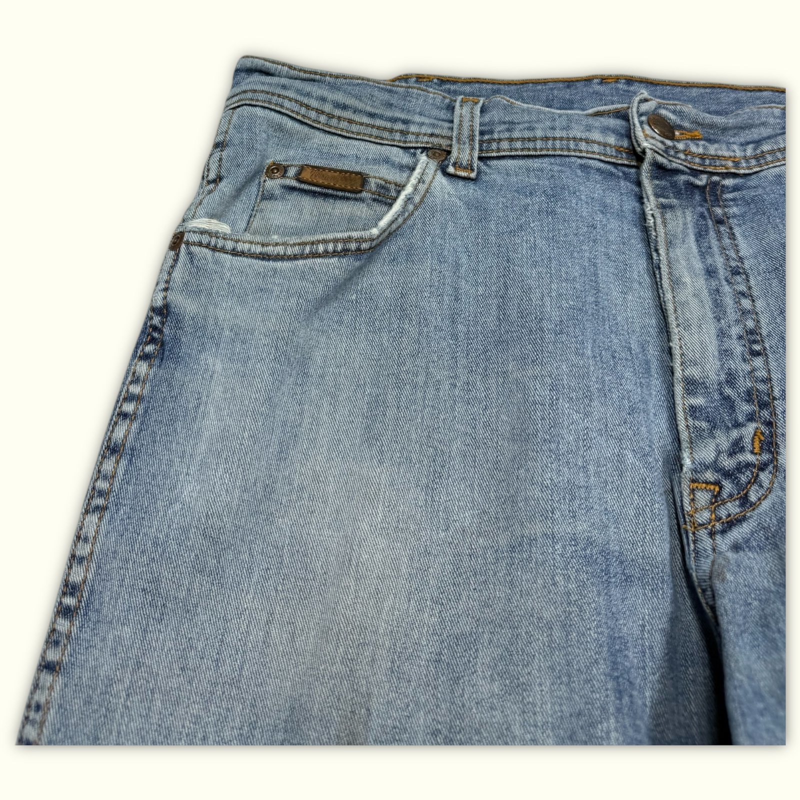Wrangler Jean Regular Homme 2000s Western – W35